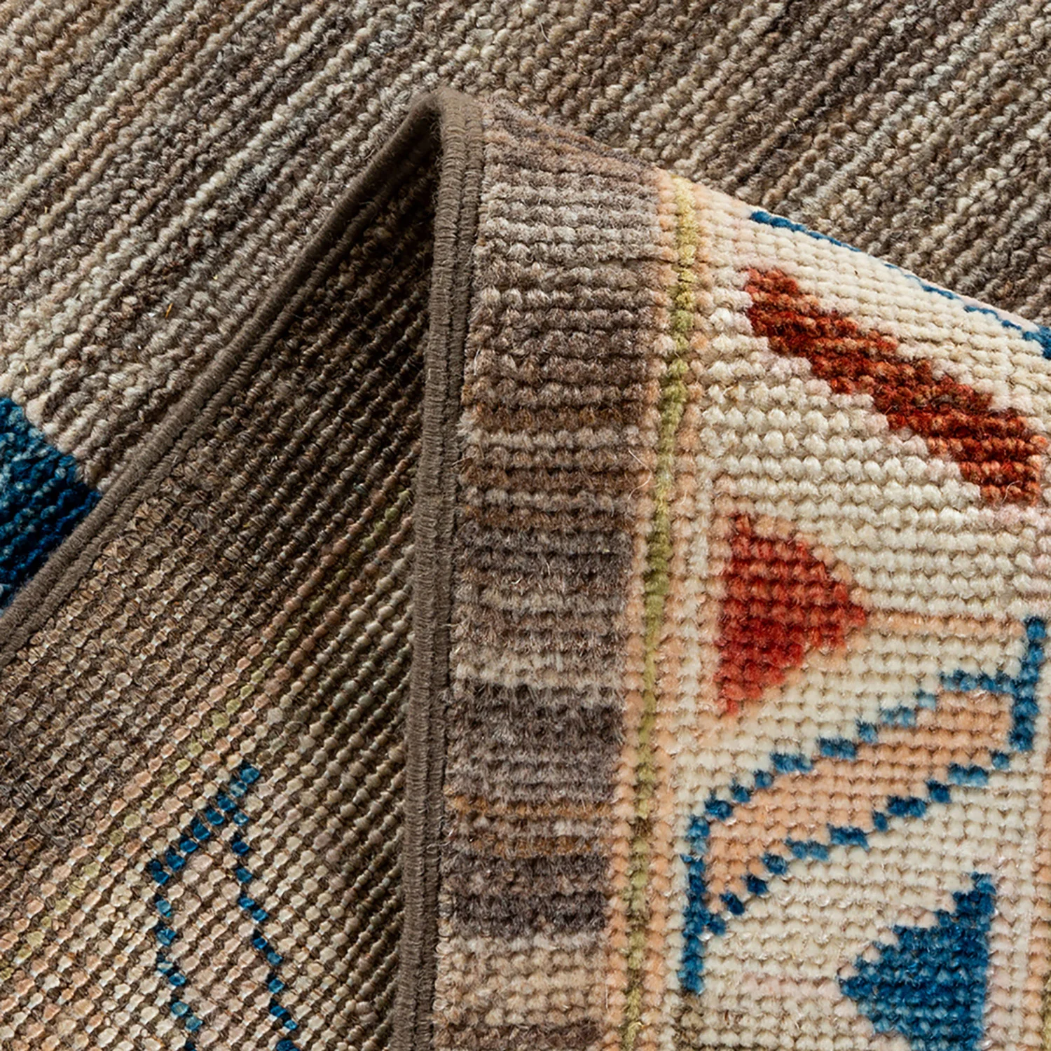 Grey Traditional Wool Rug - 9'11" x 13'7" - Image 6