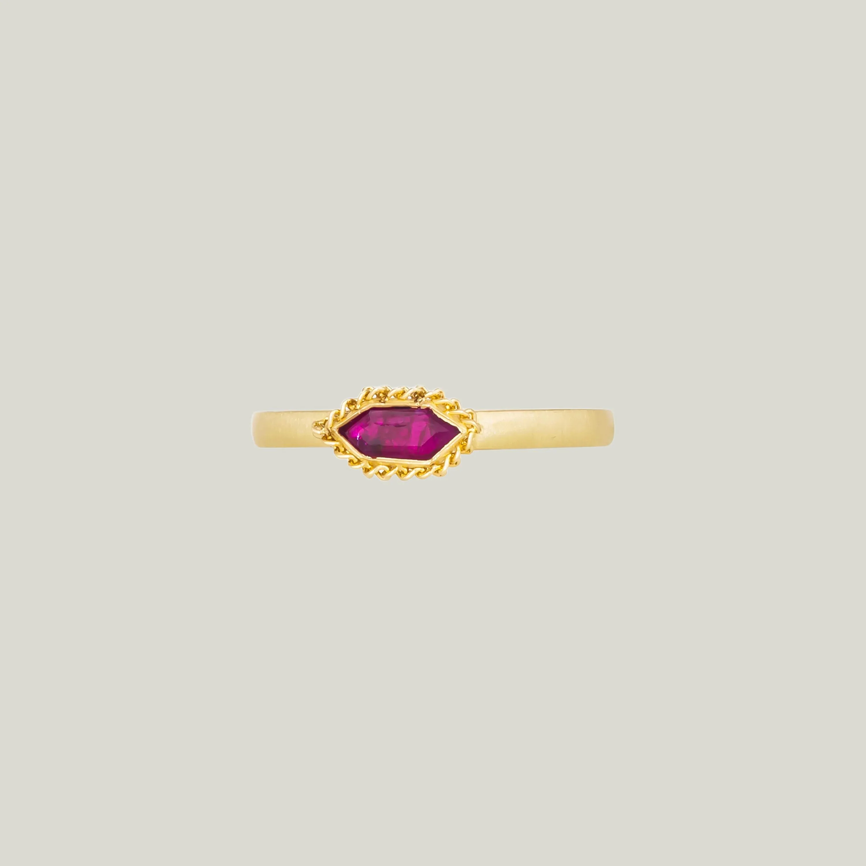 One of a Kind Petite Ruby Ring