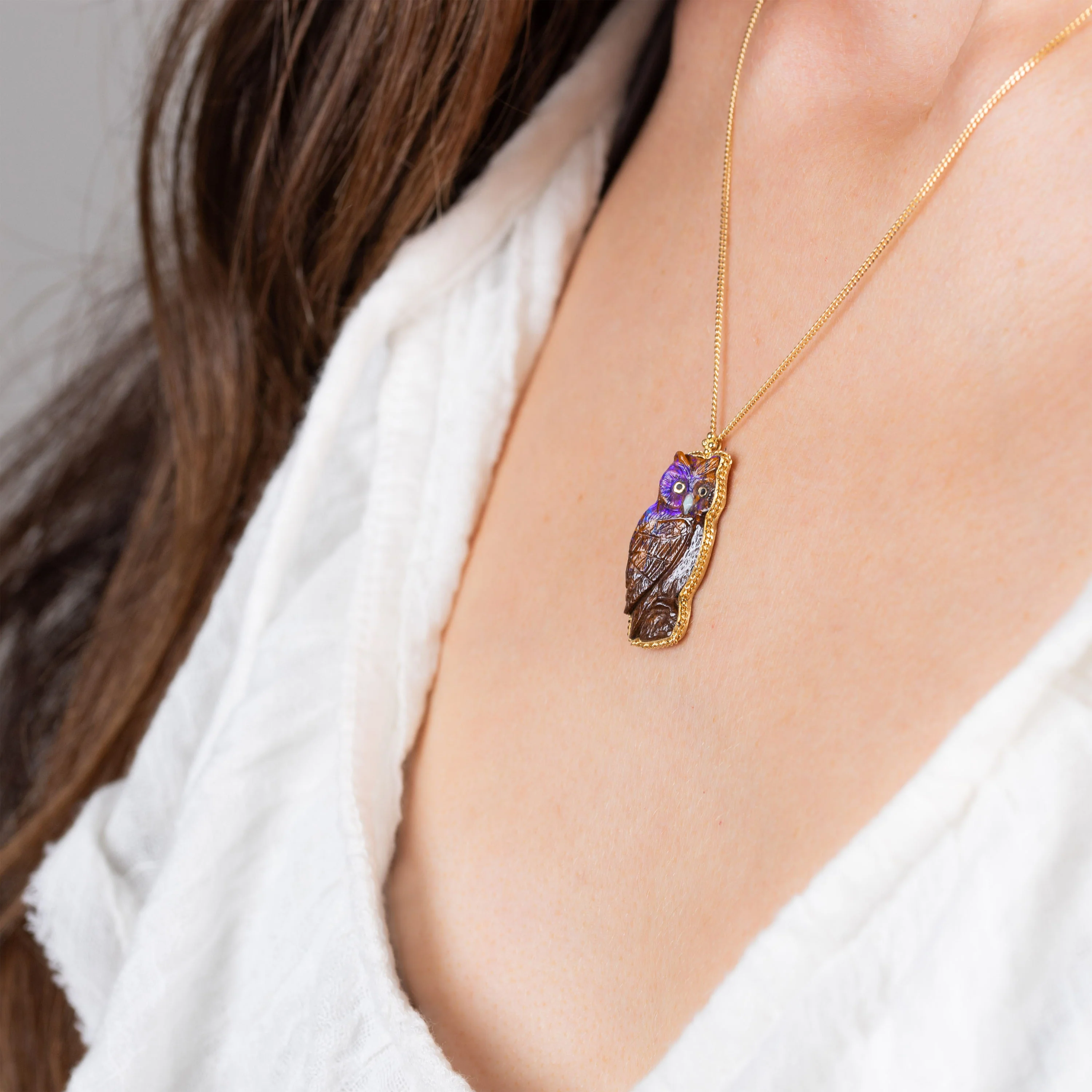 Opal 18k One-of-a-Kind Necklace - Image 3
