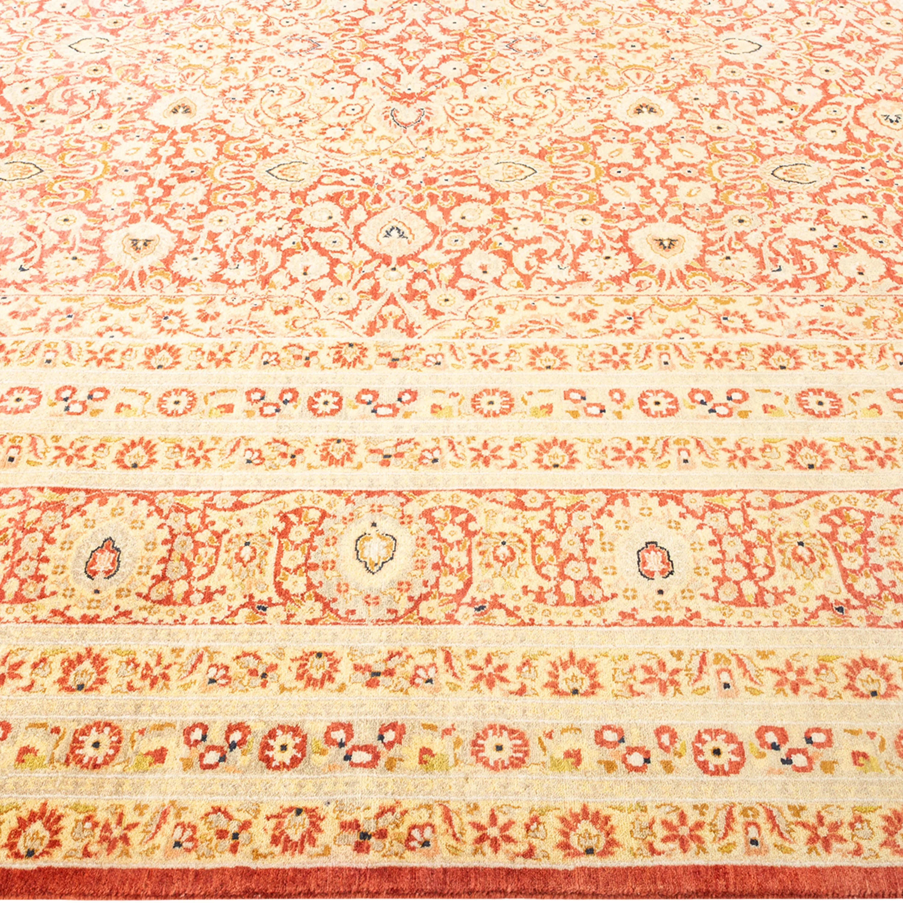 Red Traditional Wool Rug - 8'3" x 10'5" - Image 7