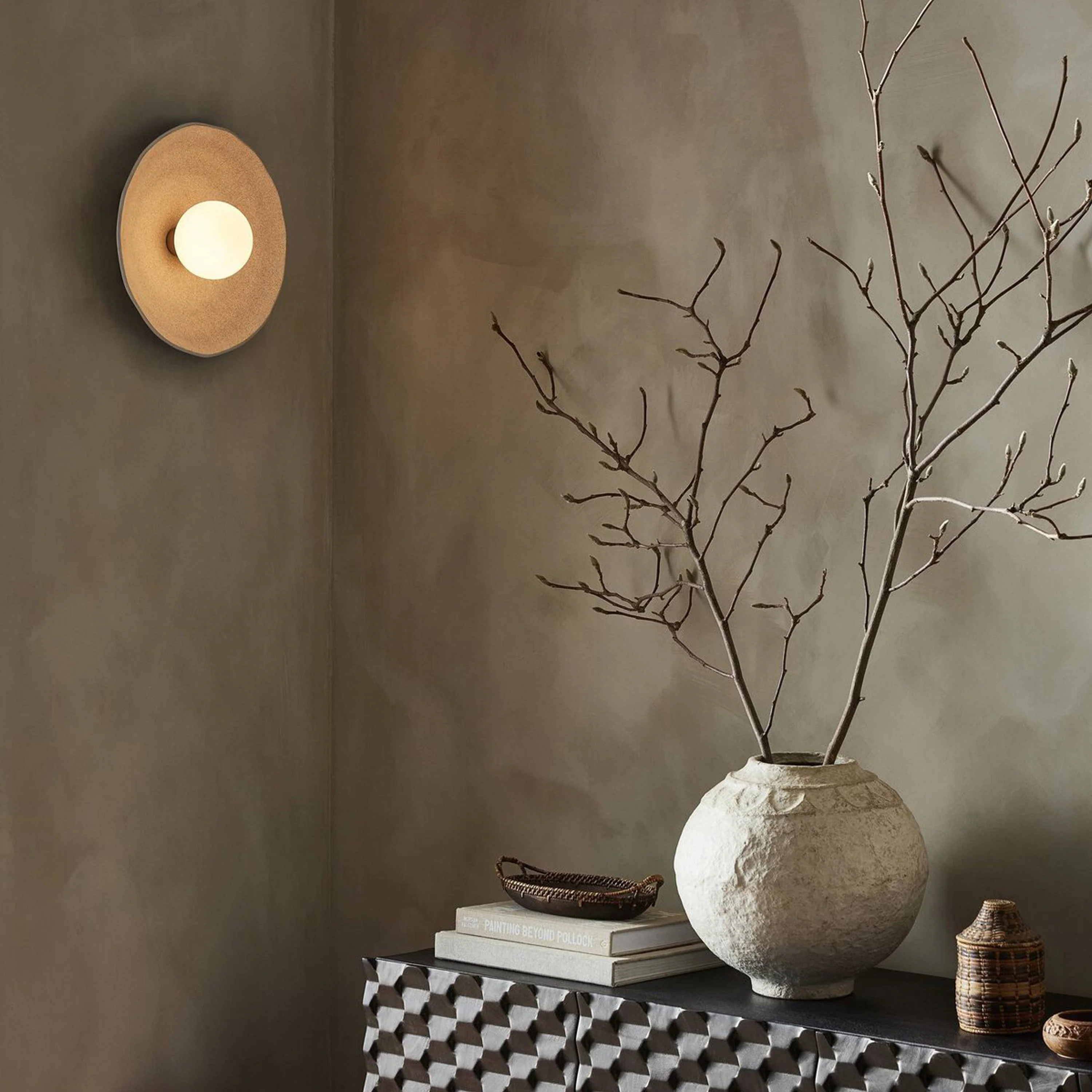 Organic Ceramic Sconce - Image 2