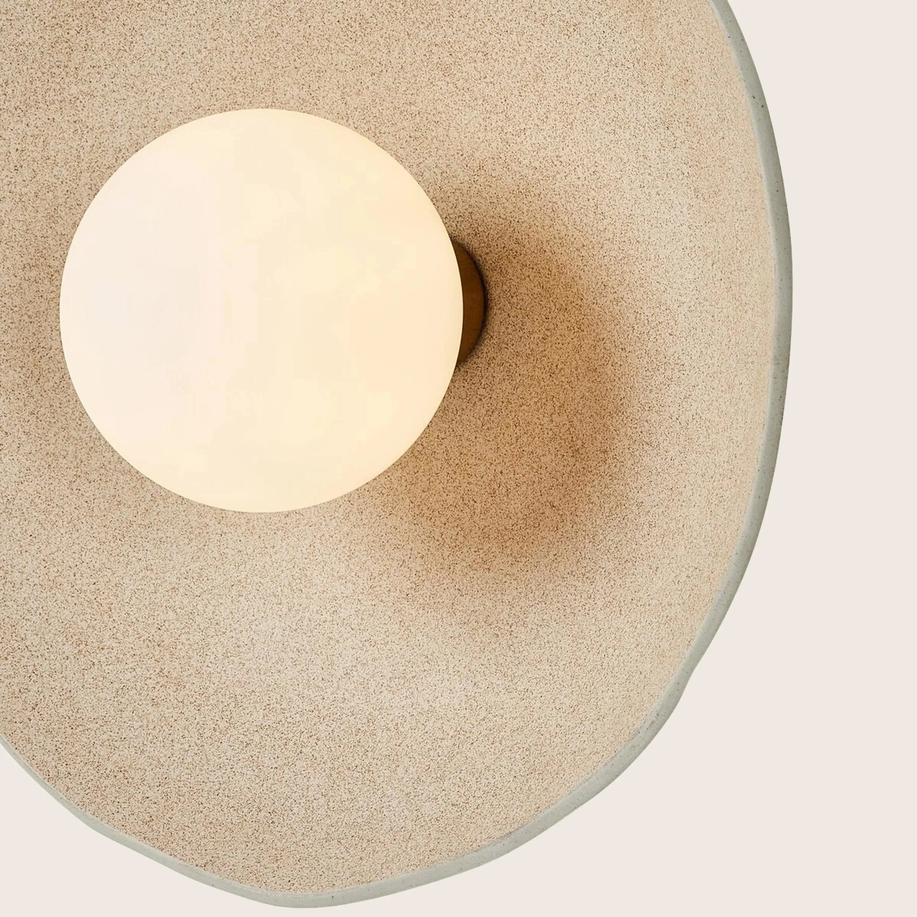 Organic Ceramic Sconce - Image 4