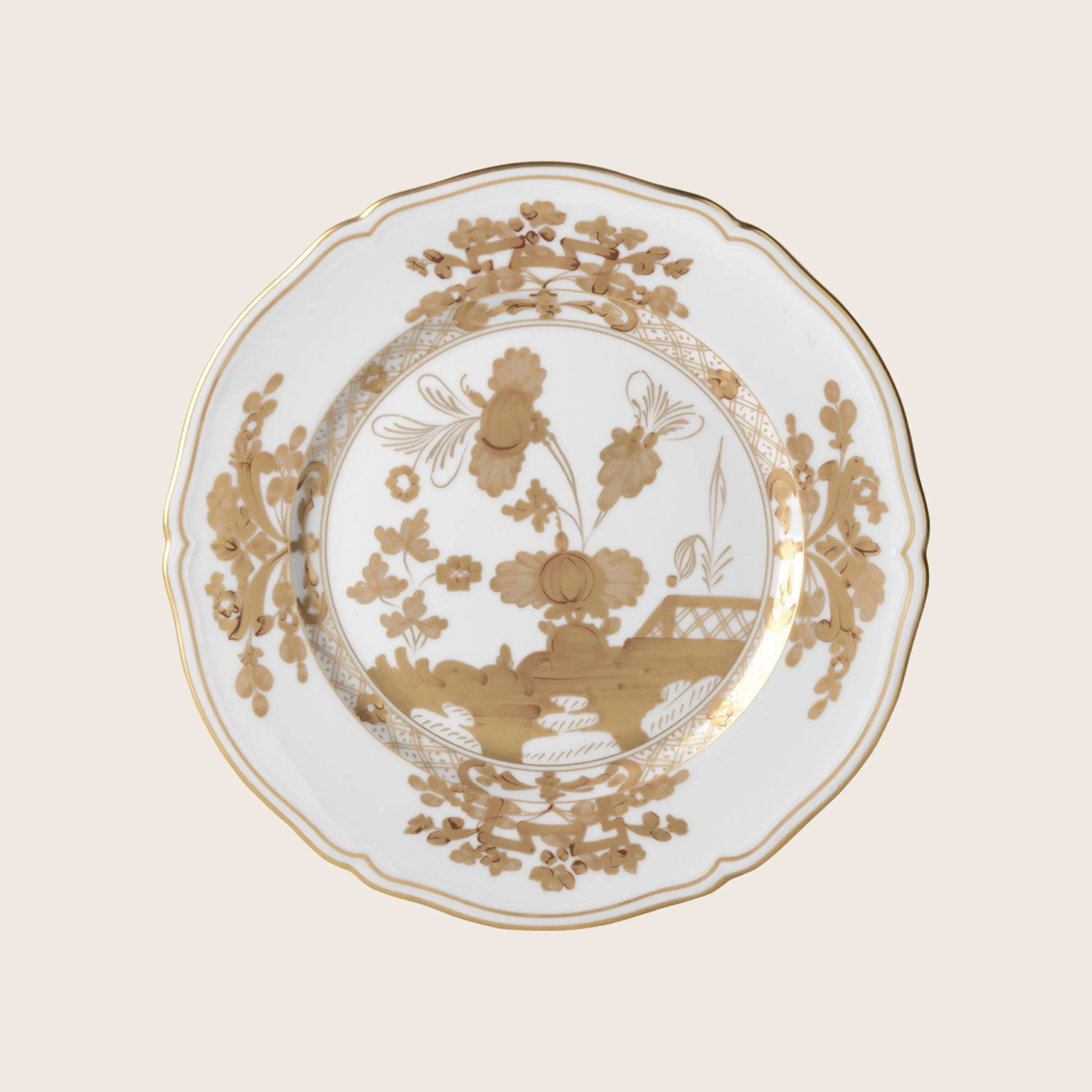 Oriente Gold Charger Plate