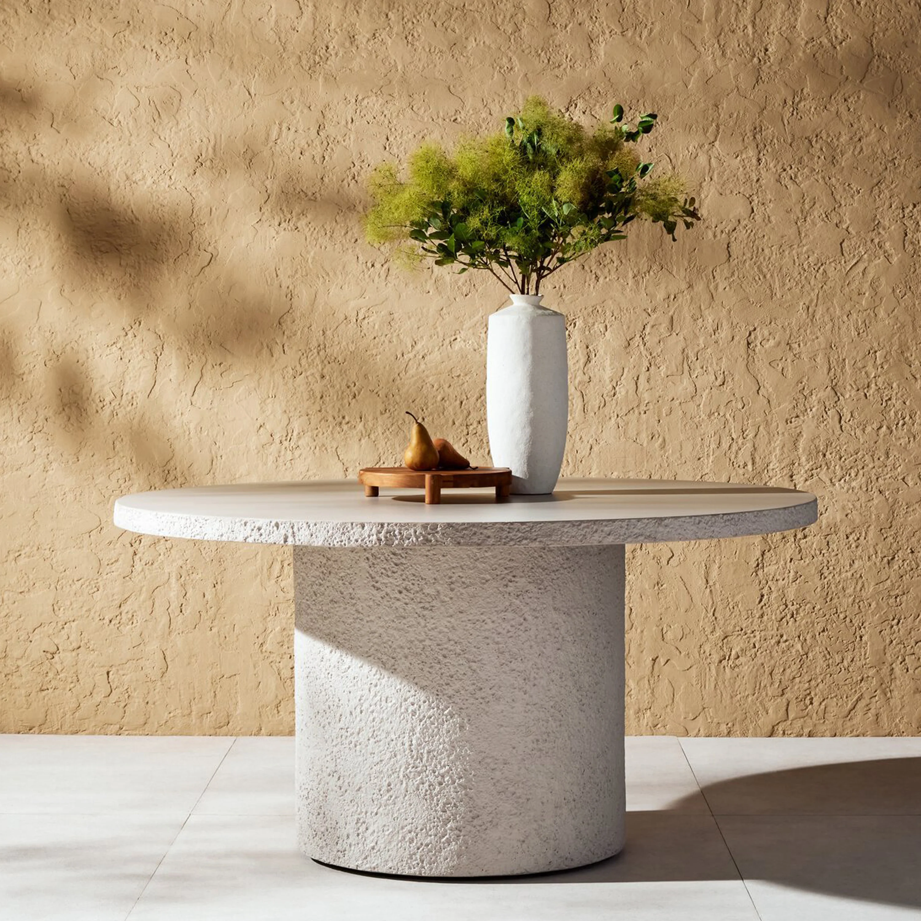 Otero Outdoor Round Dining Table - Image 9