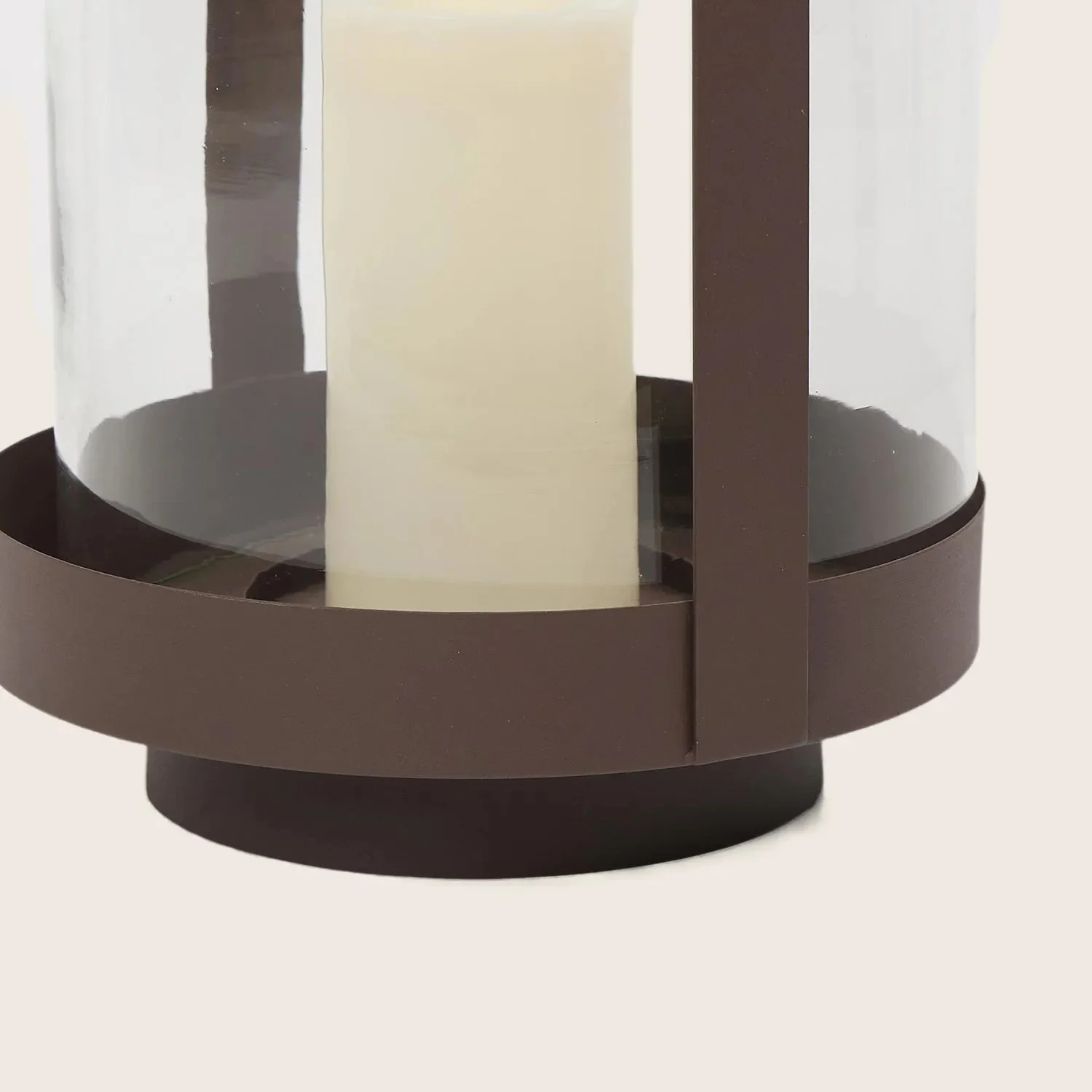 Outdoor Rust Finish Lantern Set - Image 4