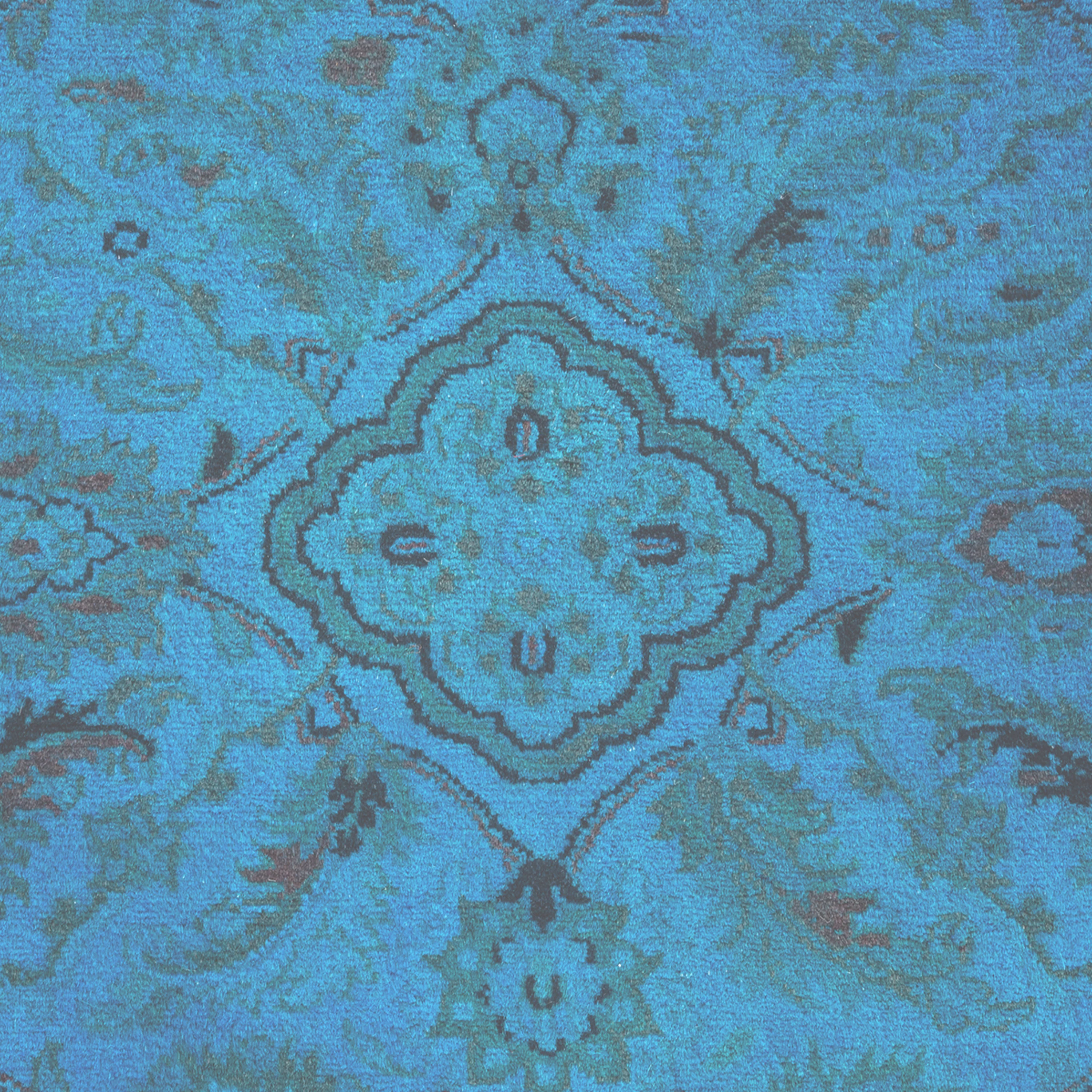 Blue Samsara Wool Rug - 4'4" x 6'6" - Image 2