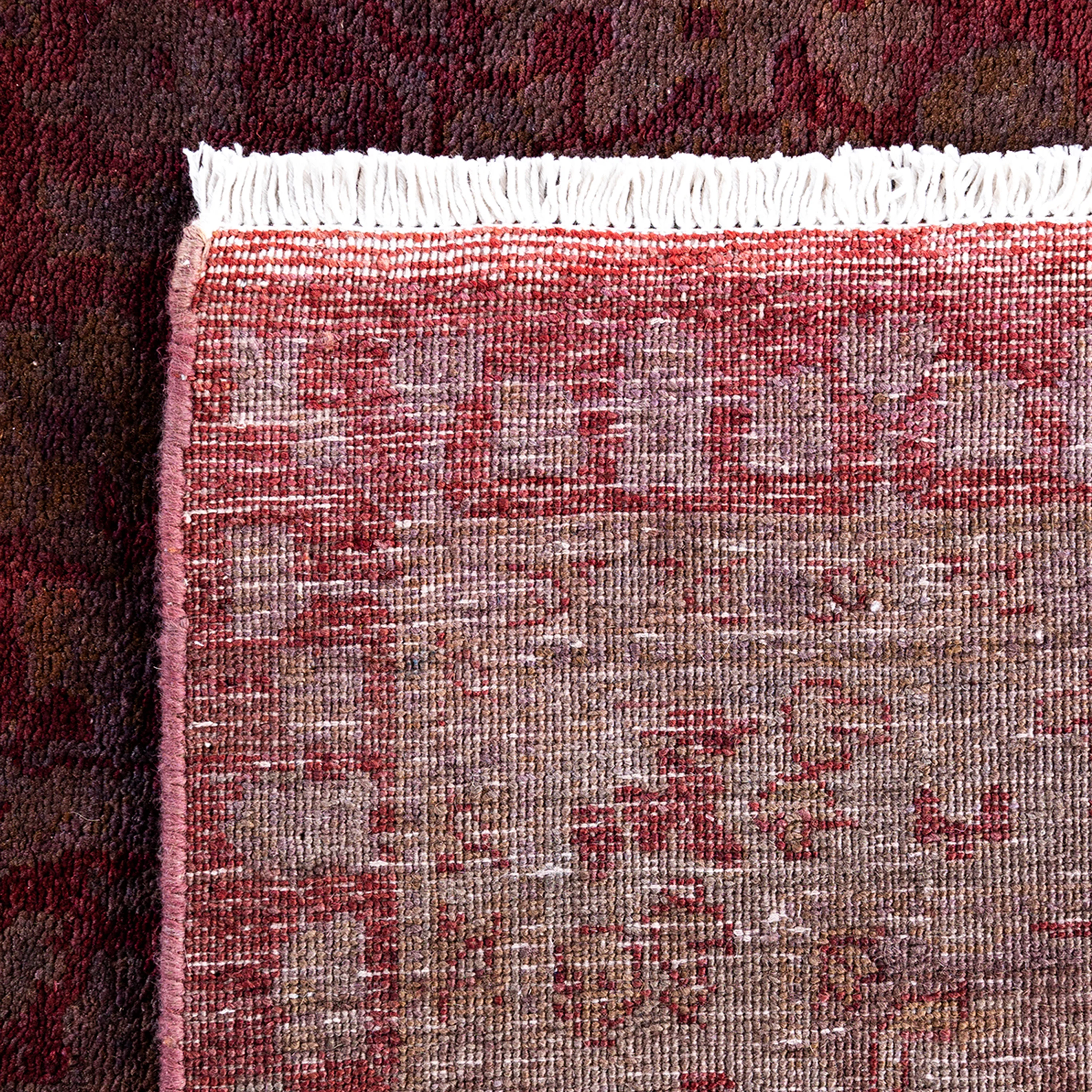 Red Samsara Wool Rug - 10'1" x 14'3" - Image 5