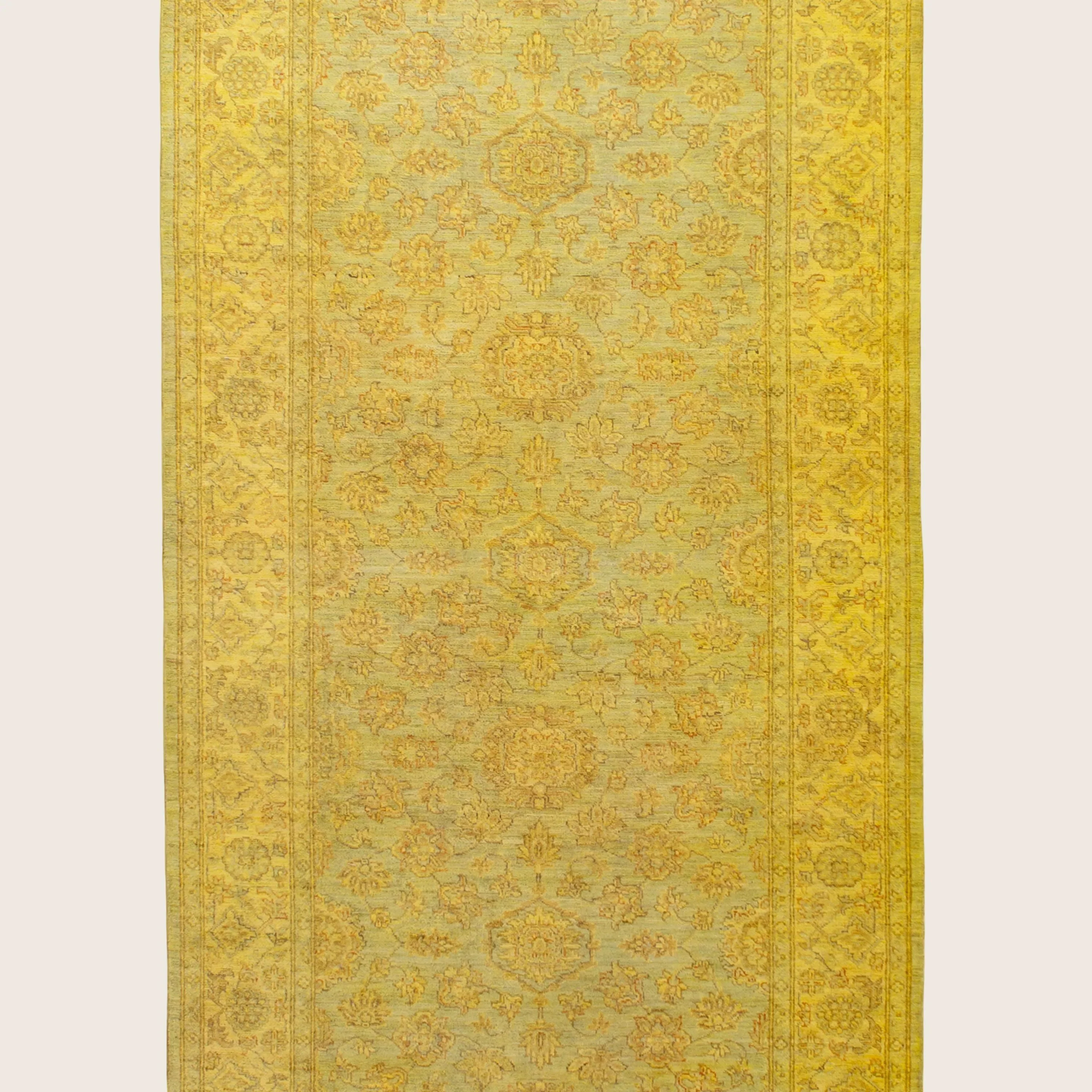 Yellow Samsara Wool Rug - 5'1" x 15'6" - Image 2