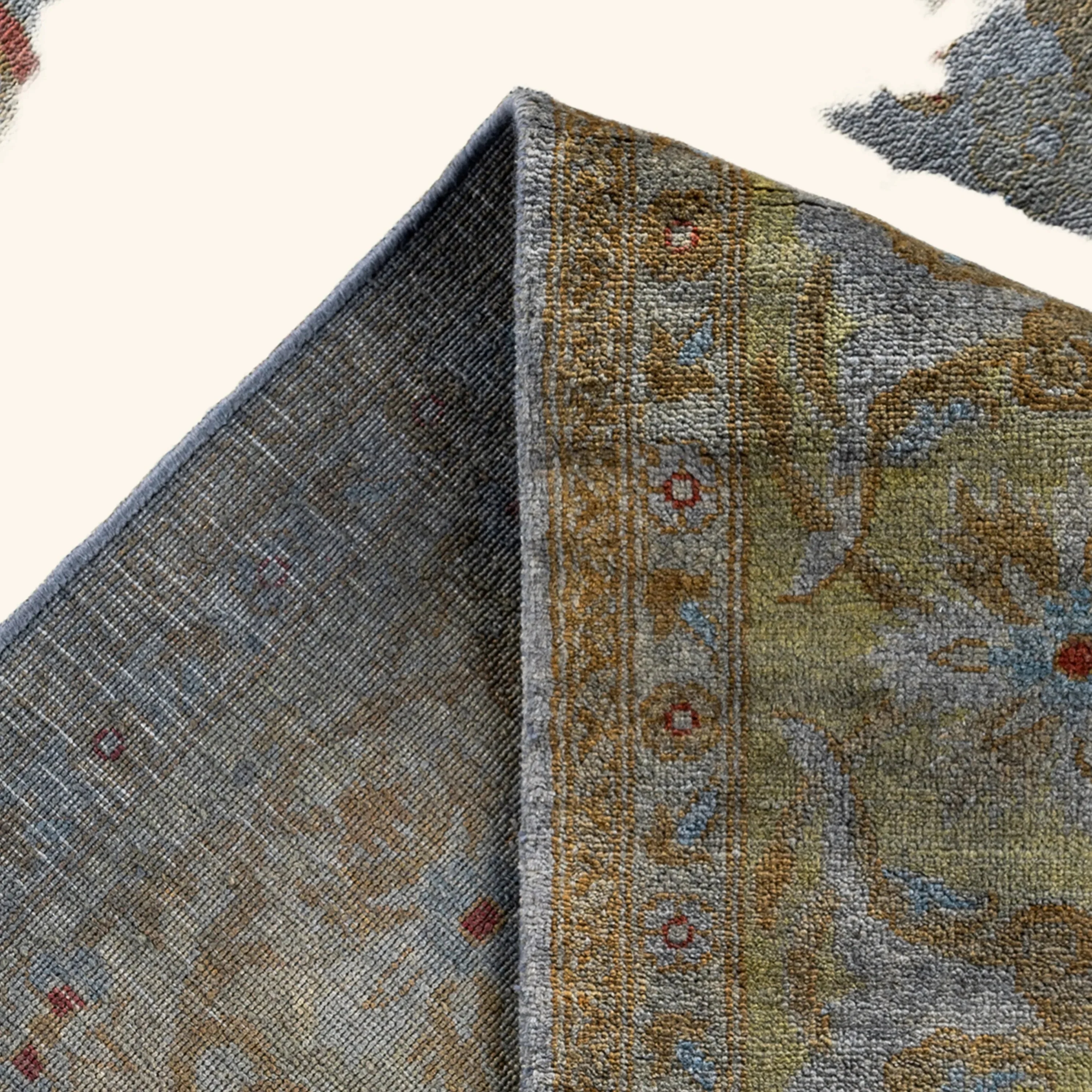 Multicolored Samsara Wool Rug - 6'2" x 9' - Image 6