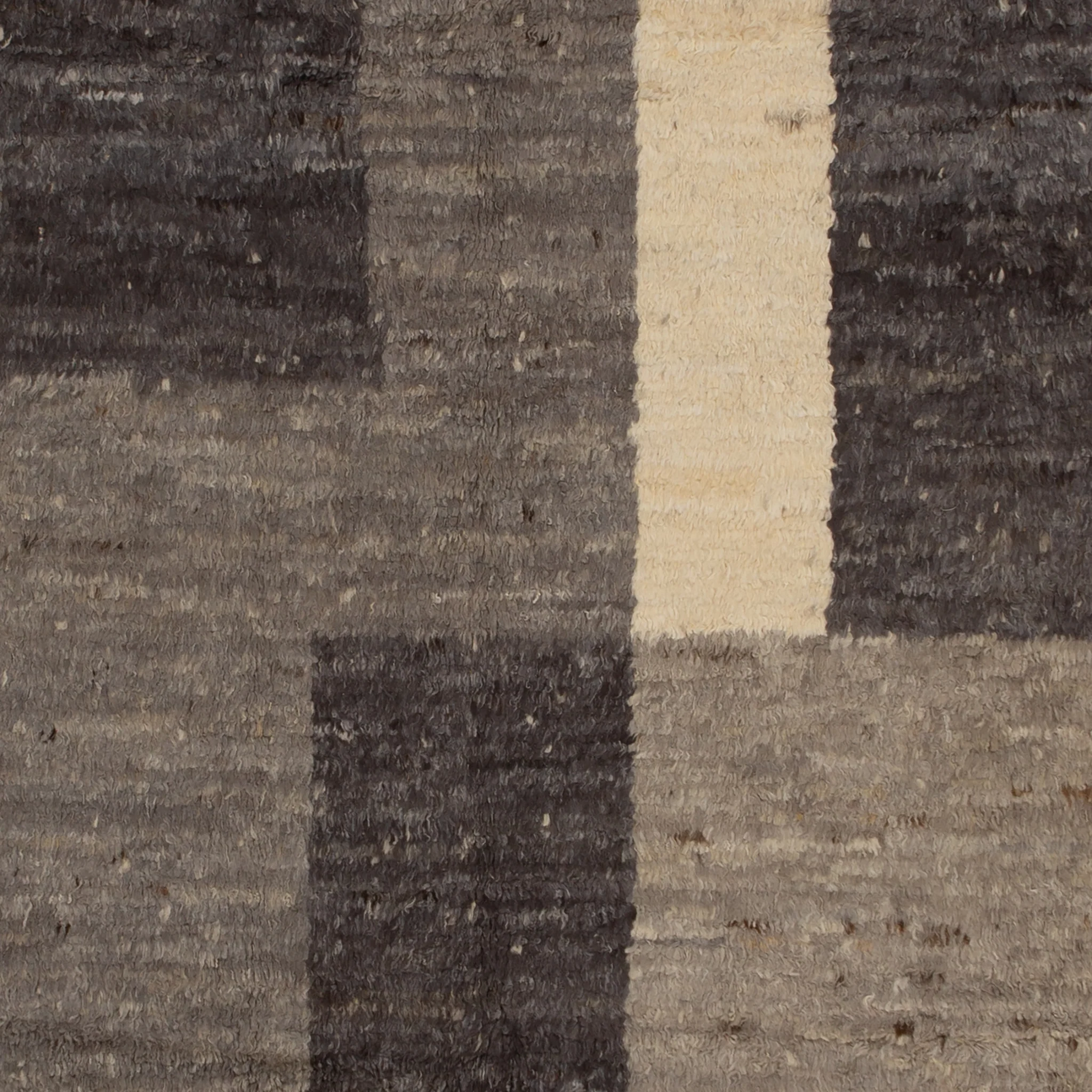 Grey Modern Wool Rug - 8'6'' x 10'1'' - Image 2