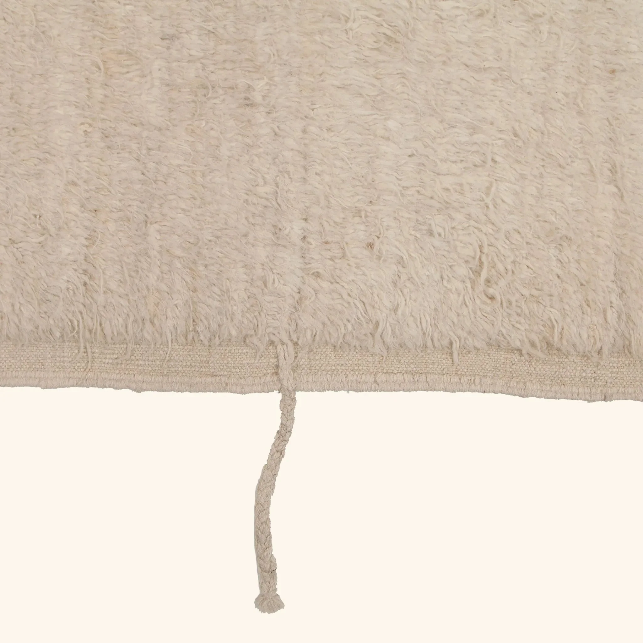 Beige Modern Wool Rug - 8'4'' x 10'10'' - Image 6