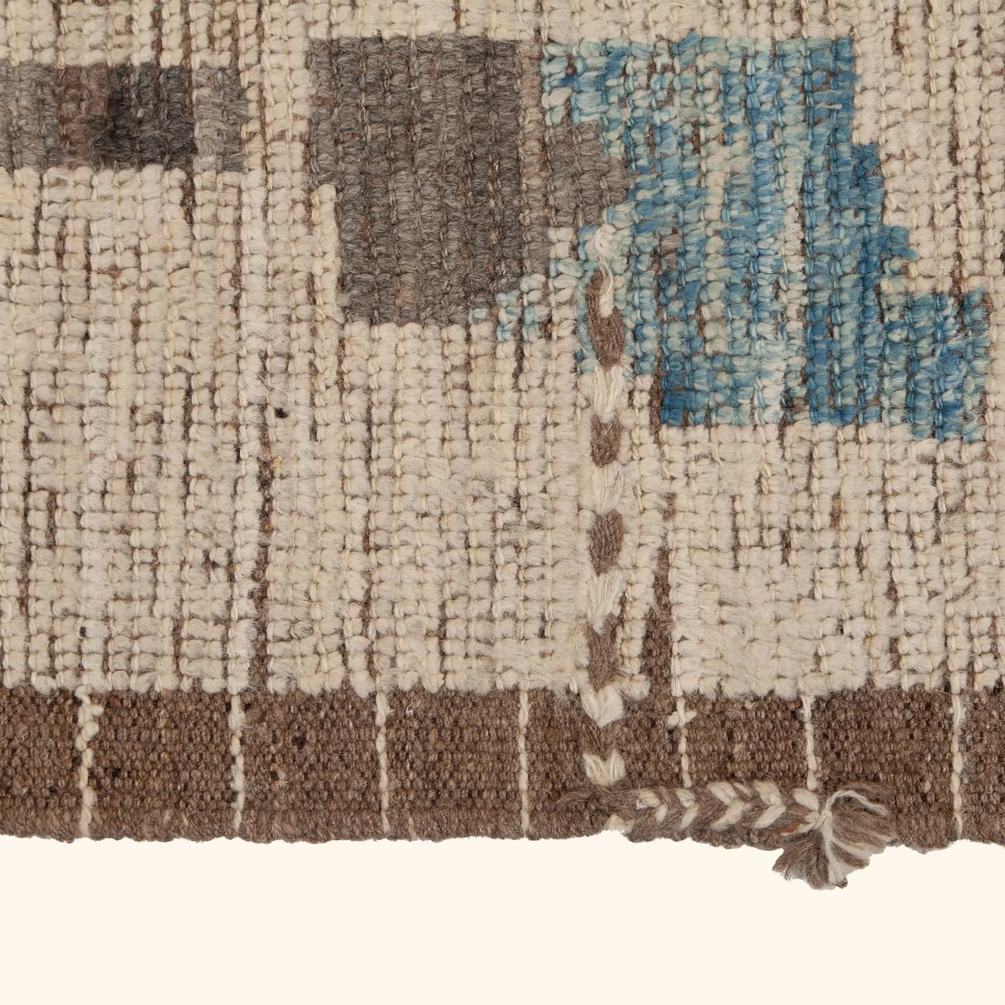 Multicolored Modern Wool Rug - 8'6'' x 12'2'' - Image 6