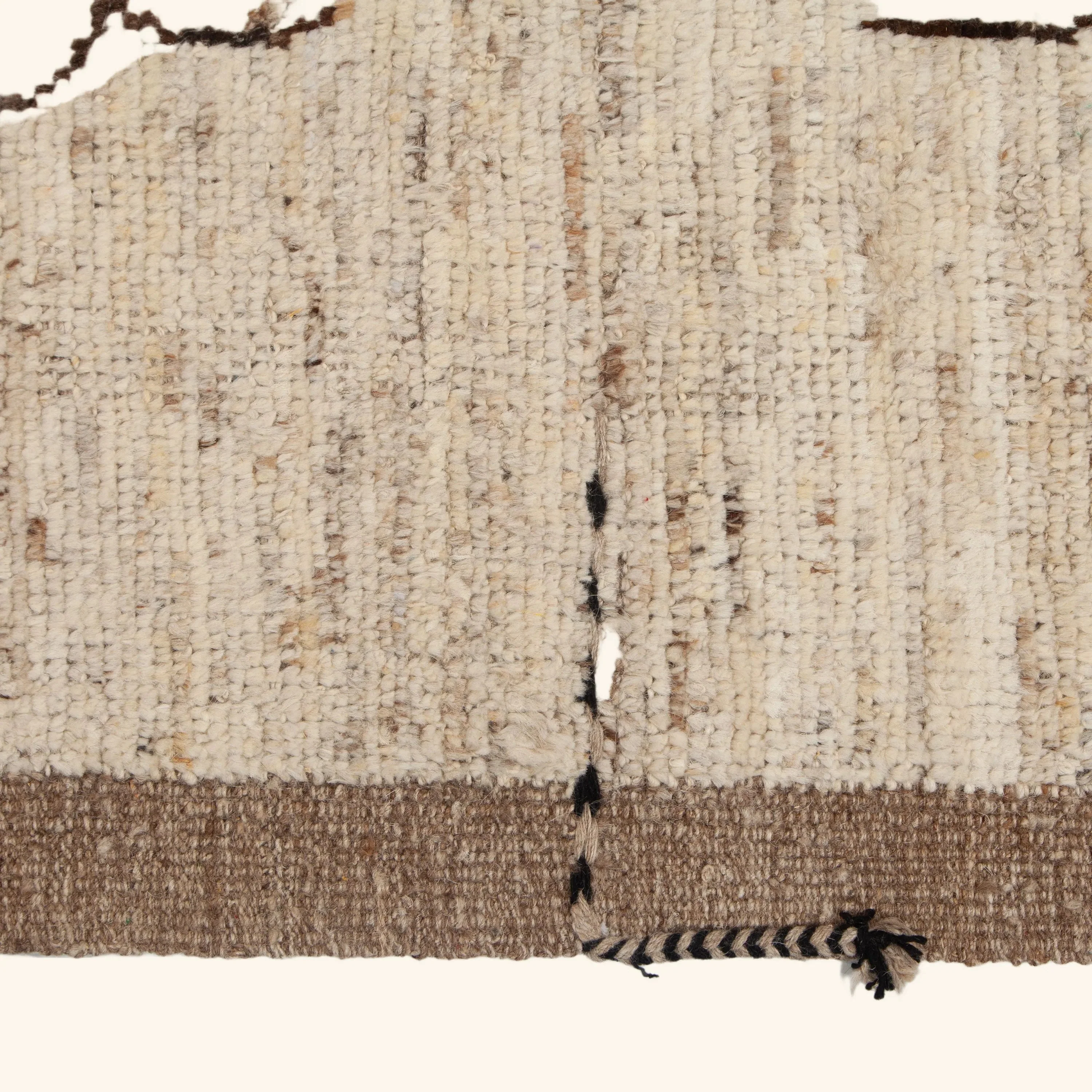 Multicolored Modern Wool Rug - 9'1'' x 12'2'' - Image 6