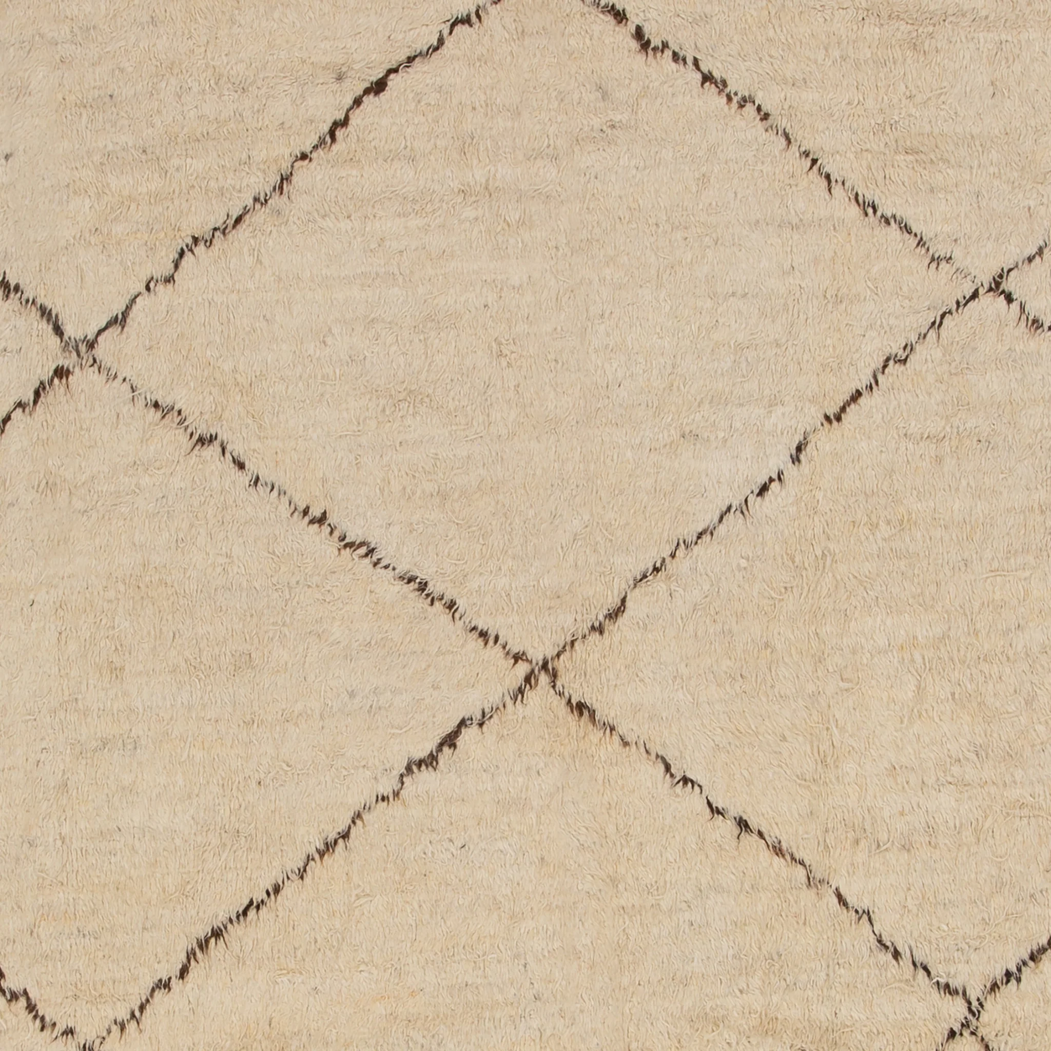 Multi Modern Wool Rug - 10'9'' x 13'4'' - Image 2