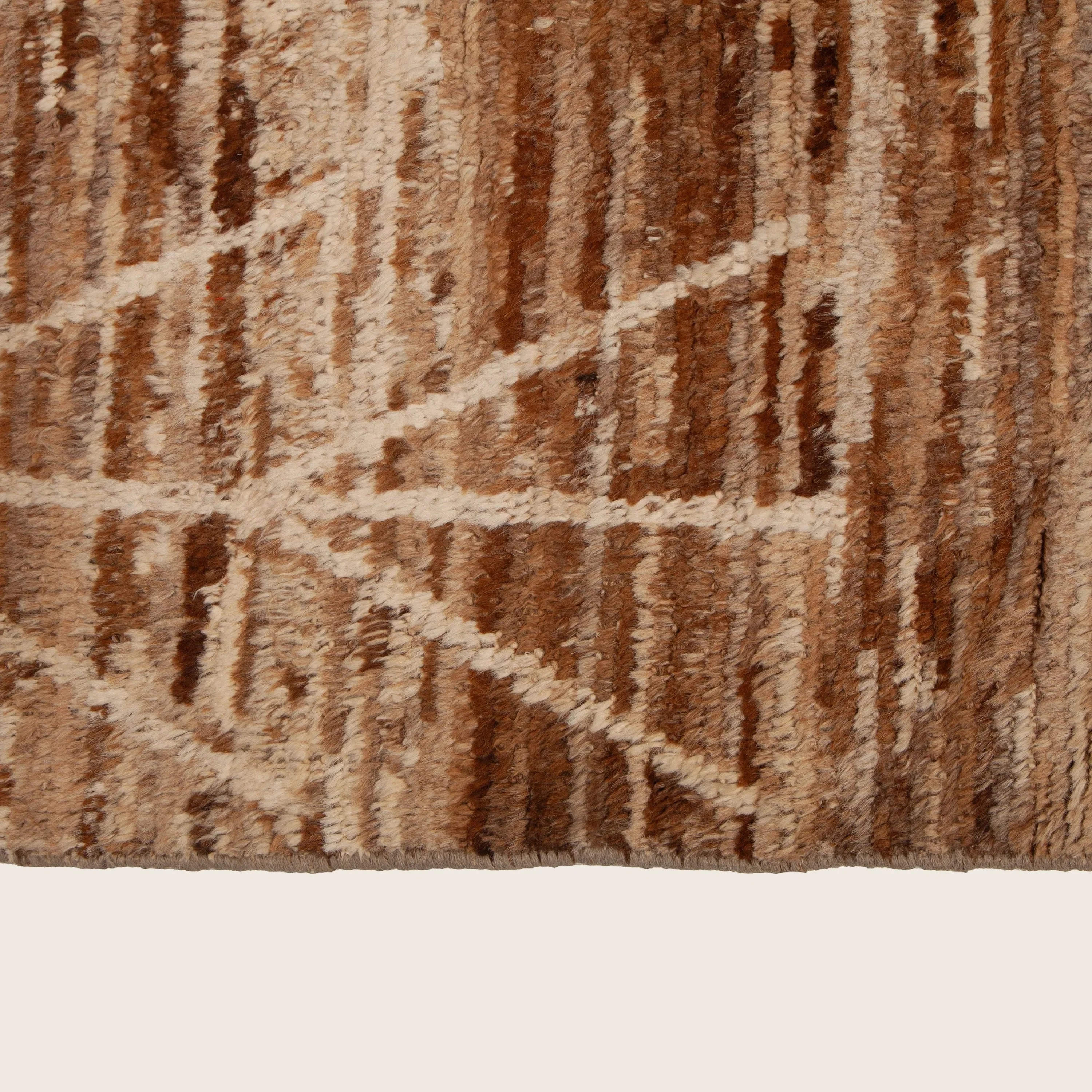 Brown Transitional Wool Rug - 13' x 18'10'' - Image 5