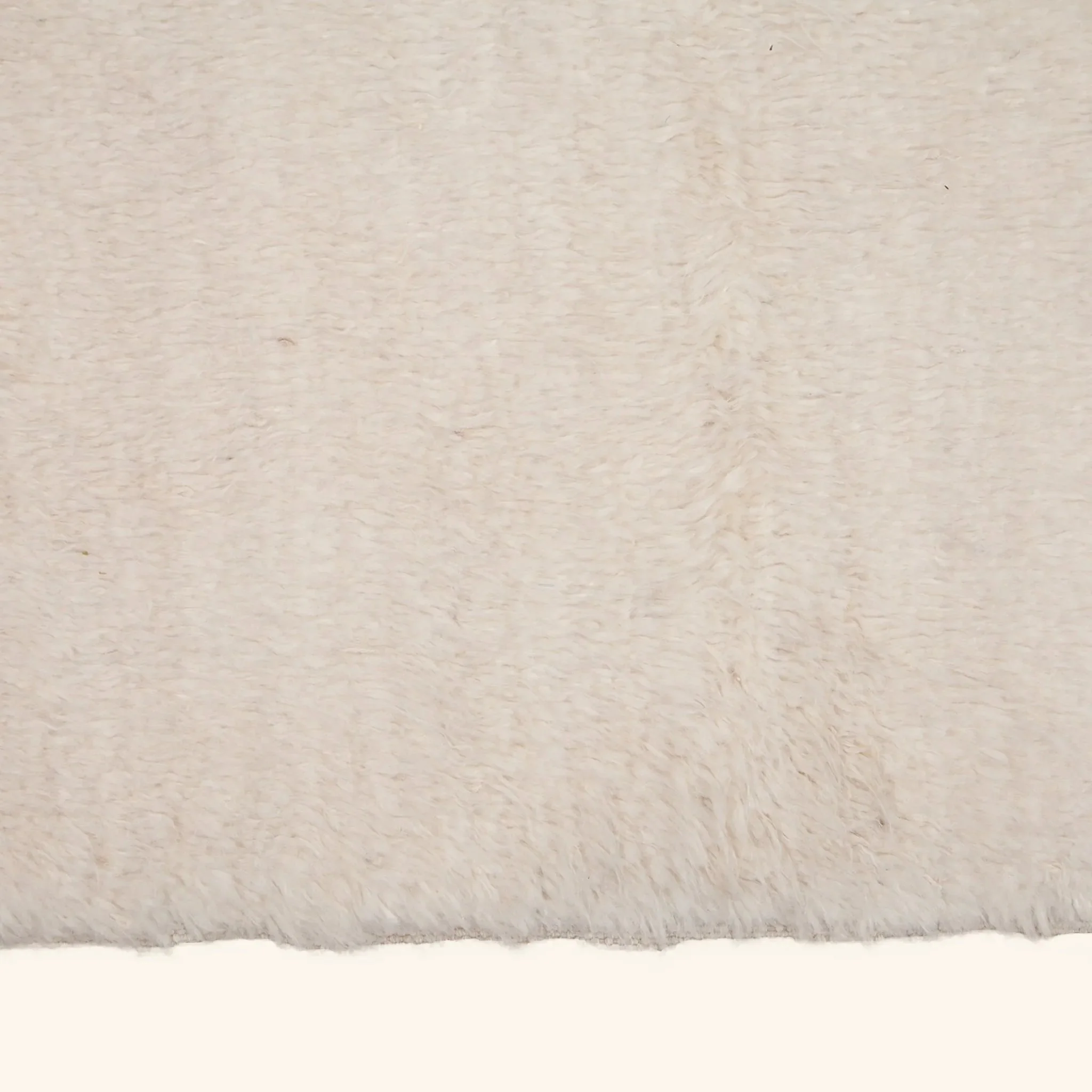 Ivory Modern Wool Rug - 8'8'' x 9'11'' - Image 5