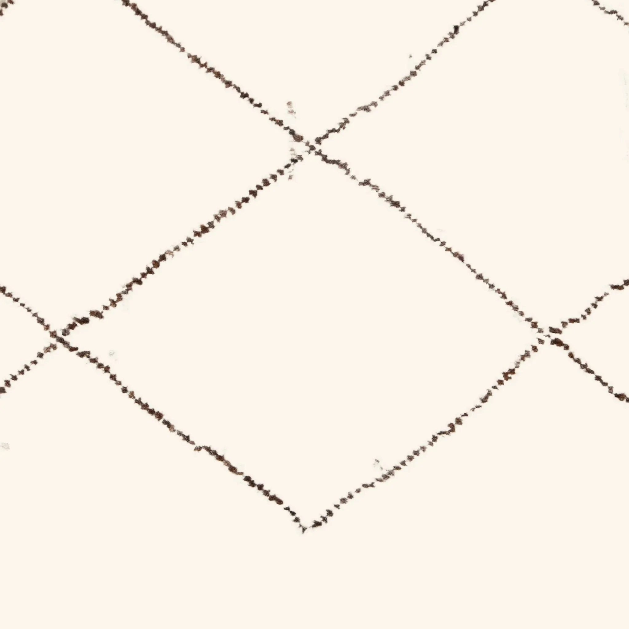 Neutral Moroccan Berber Wool Rug - 7'8" x 9'9" - Image 5