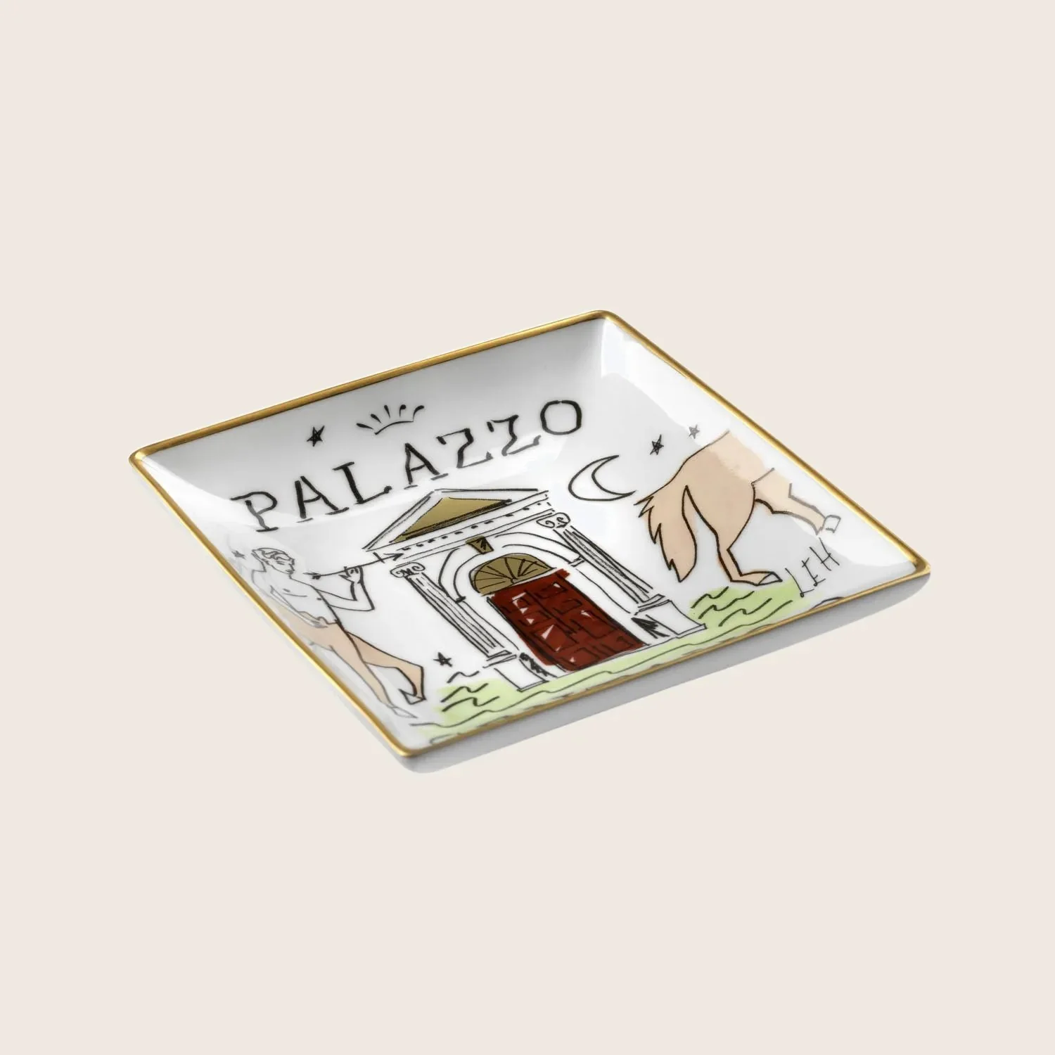 Palazzo Centauro Square Plate - Image 3