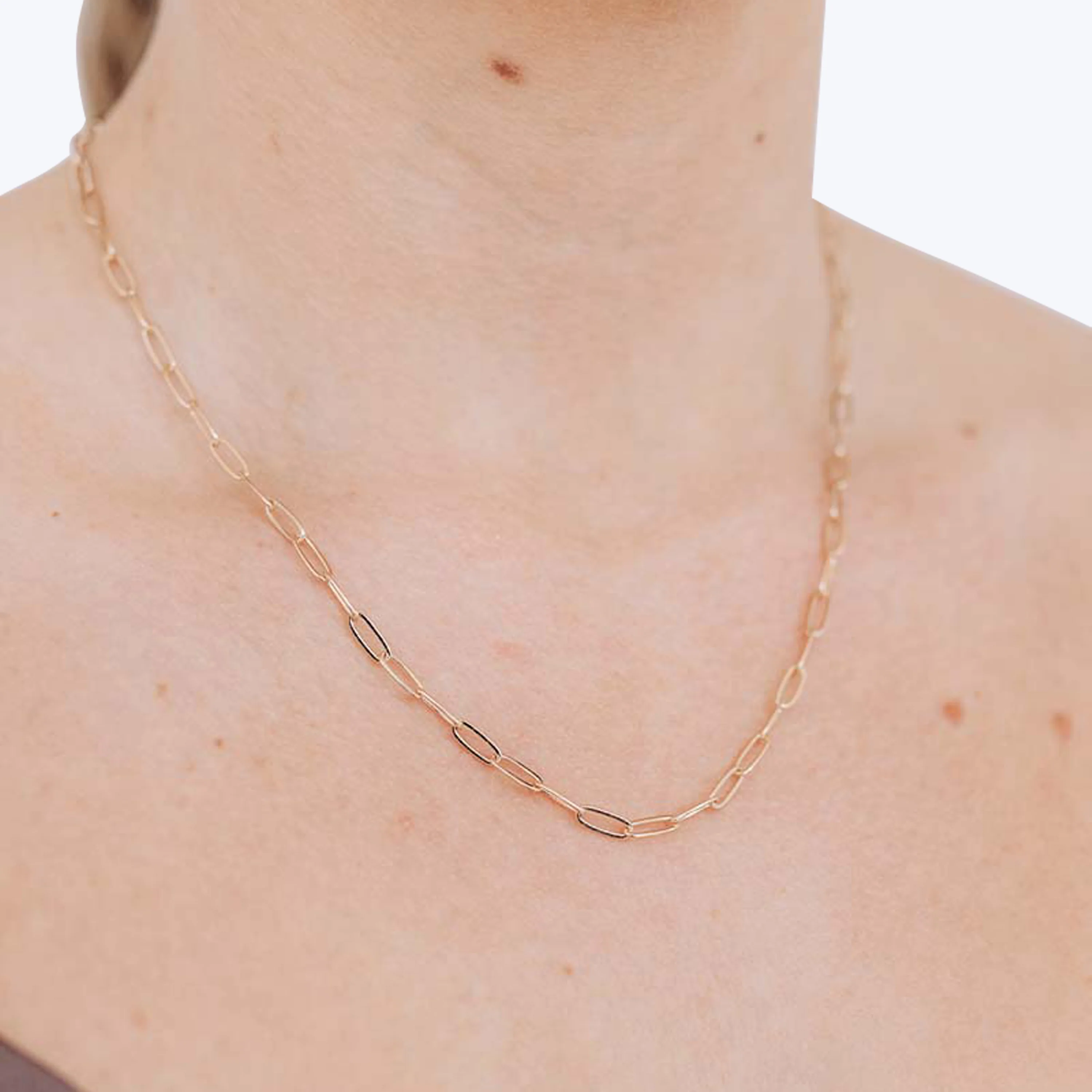 Paperclip Chain Necklace - Image 2