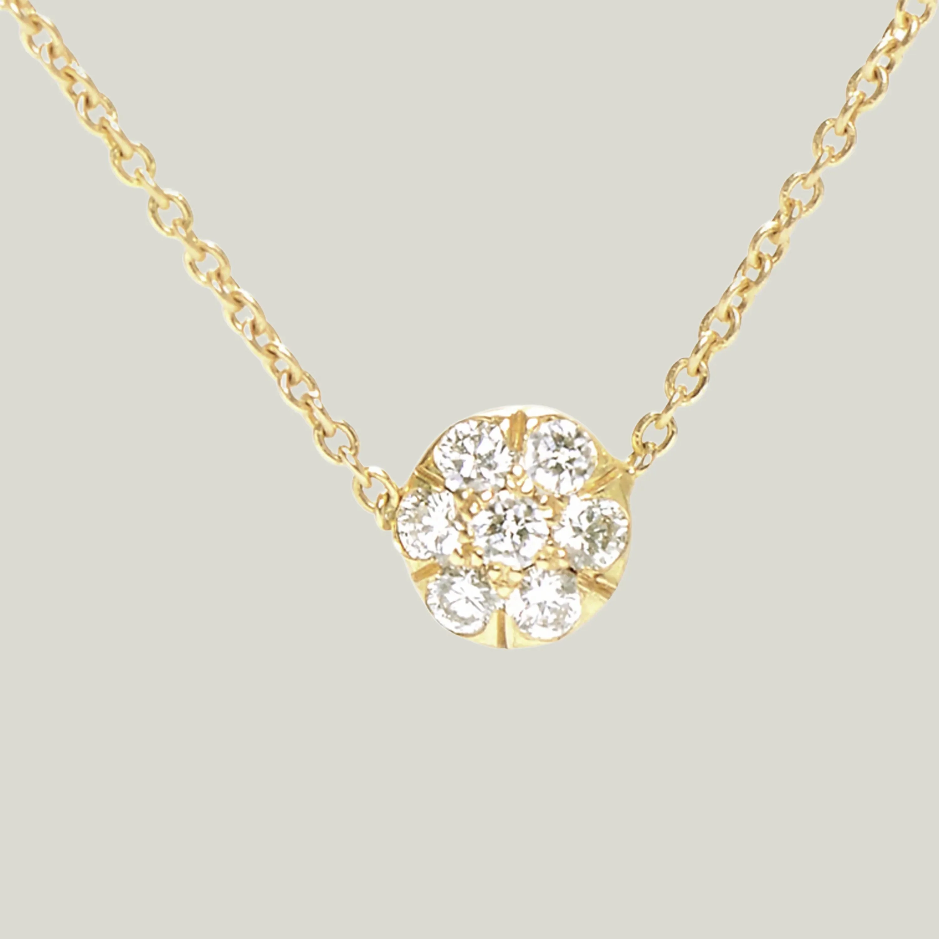 Pave Bead Necklace - Image 2