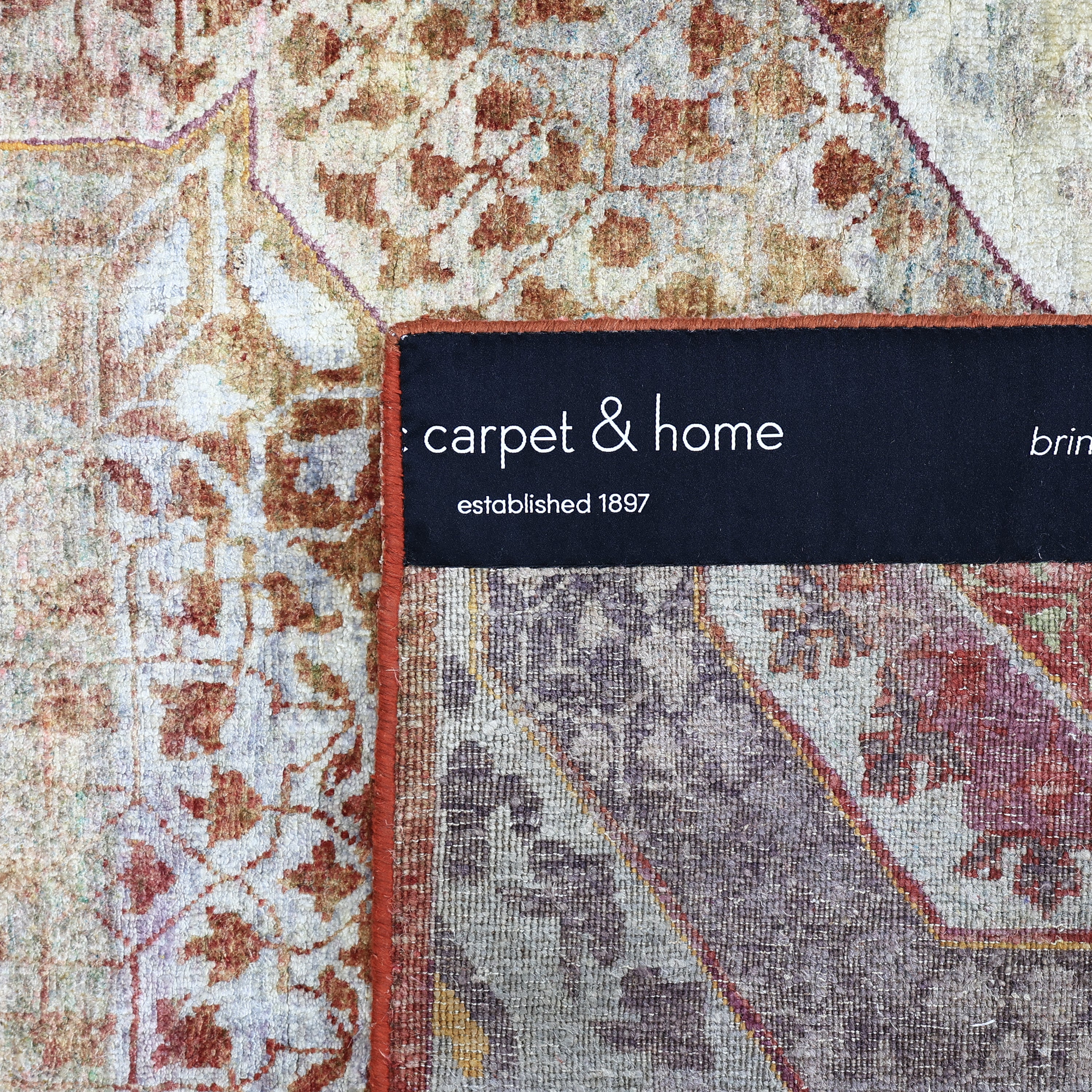 Red Alchemy Traditional Silk Runner - 3' x 14'3" - Image 6