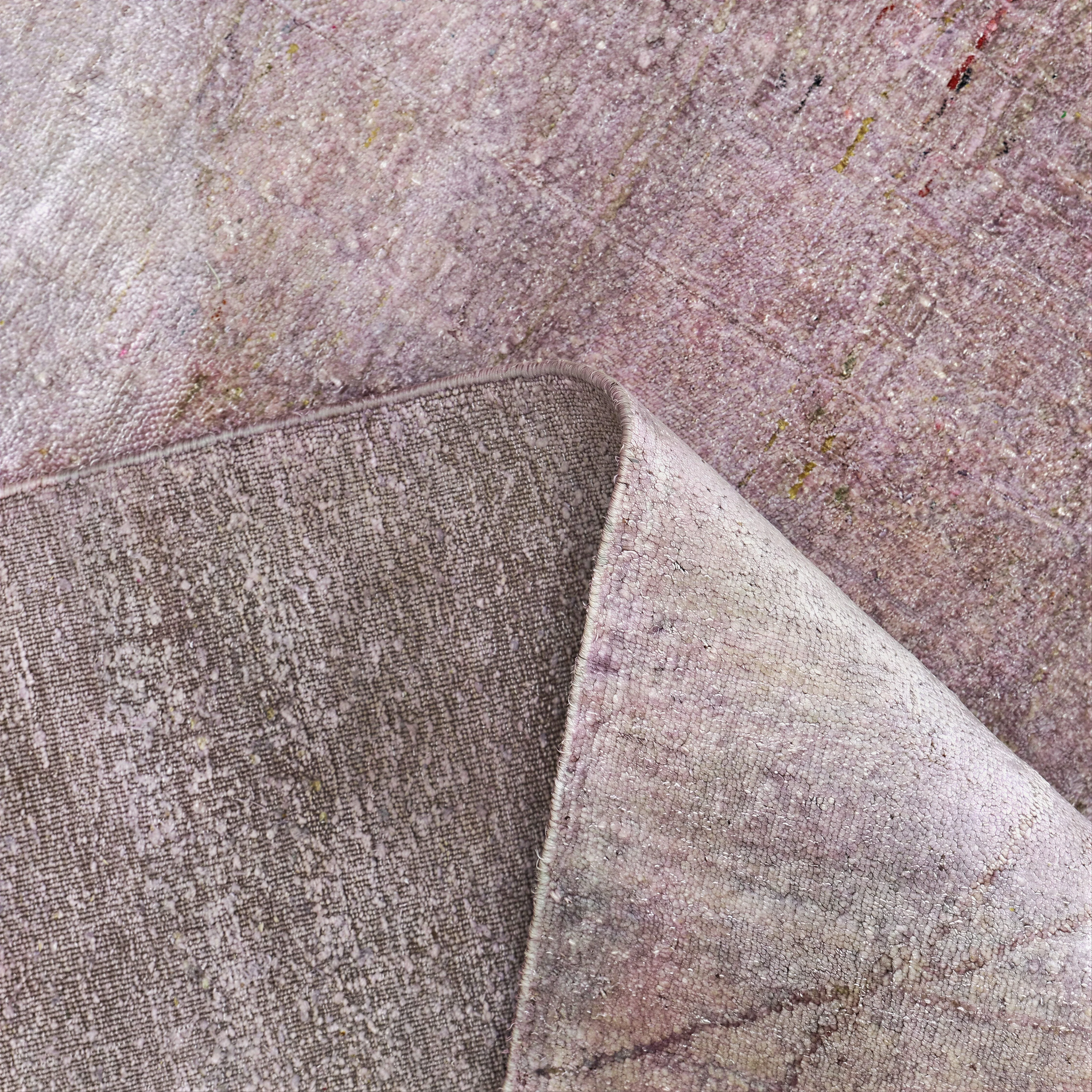 Pink Alchemy Transitional Silk Rug - 8'8" x 12'1" - Image 7