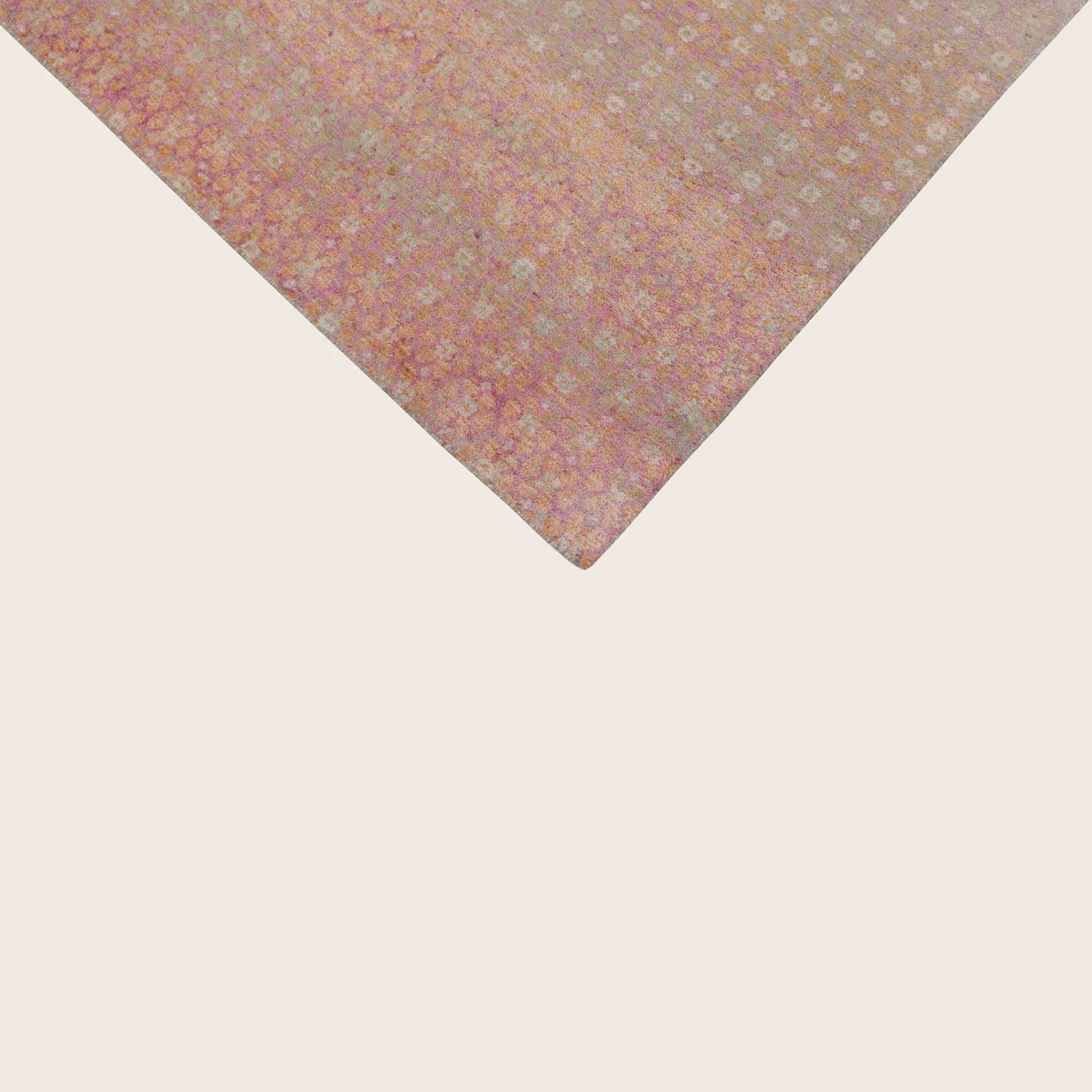 Pink Aura Contemporary Saree Silk Rug - Image 4