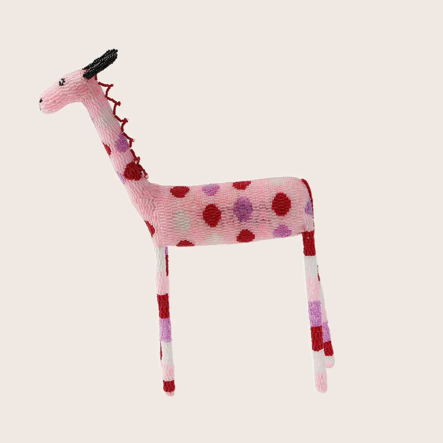 Pink Beaded Antelope