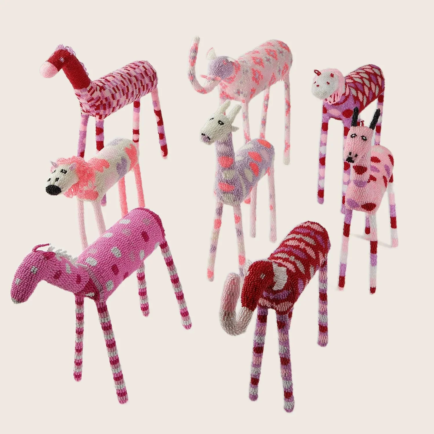 Pink Beaded Antelope - Image 2