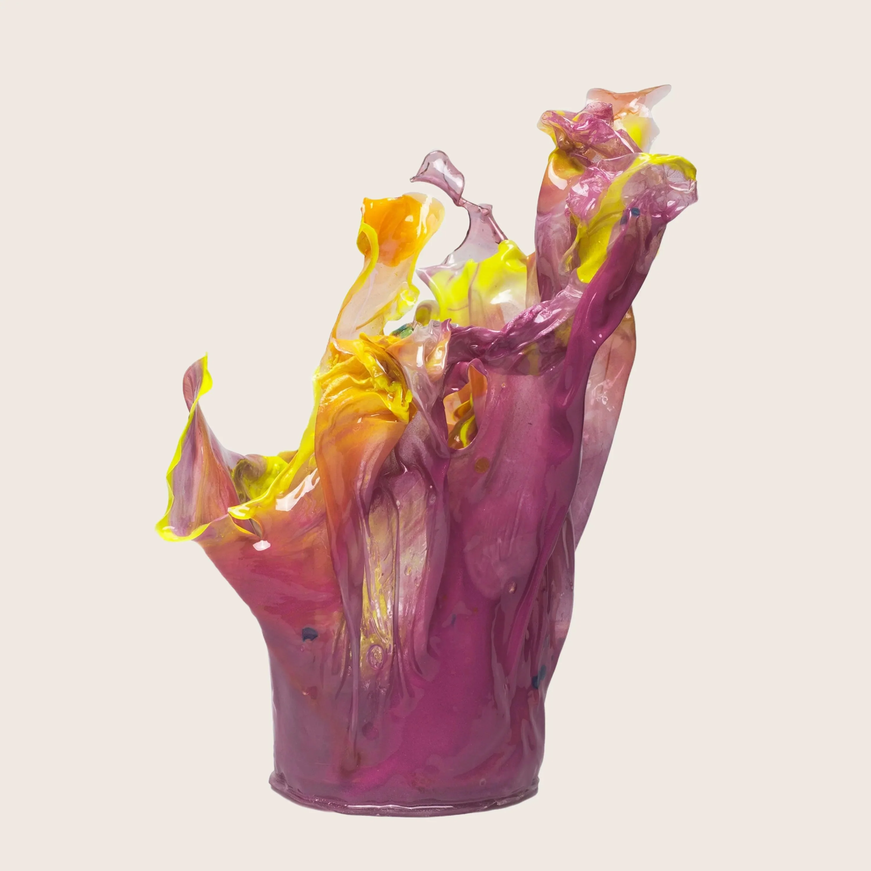 Pink Orchid Bioplastic Vessel - Image 2