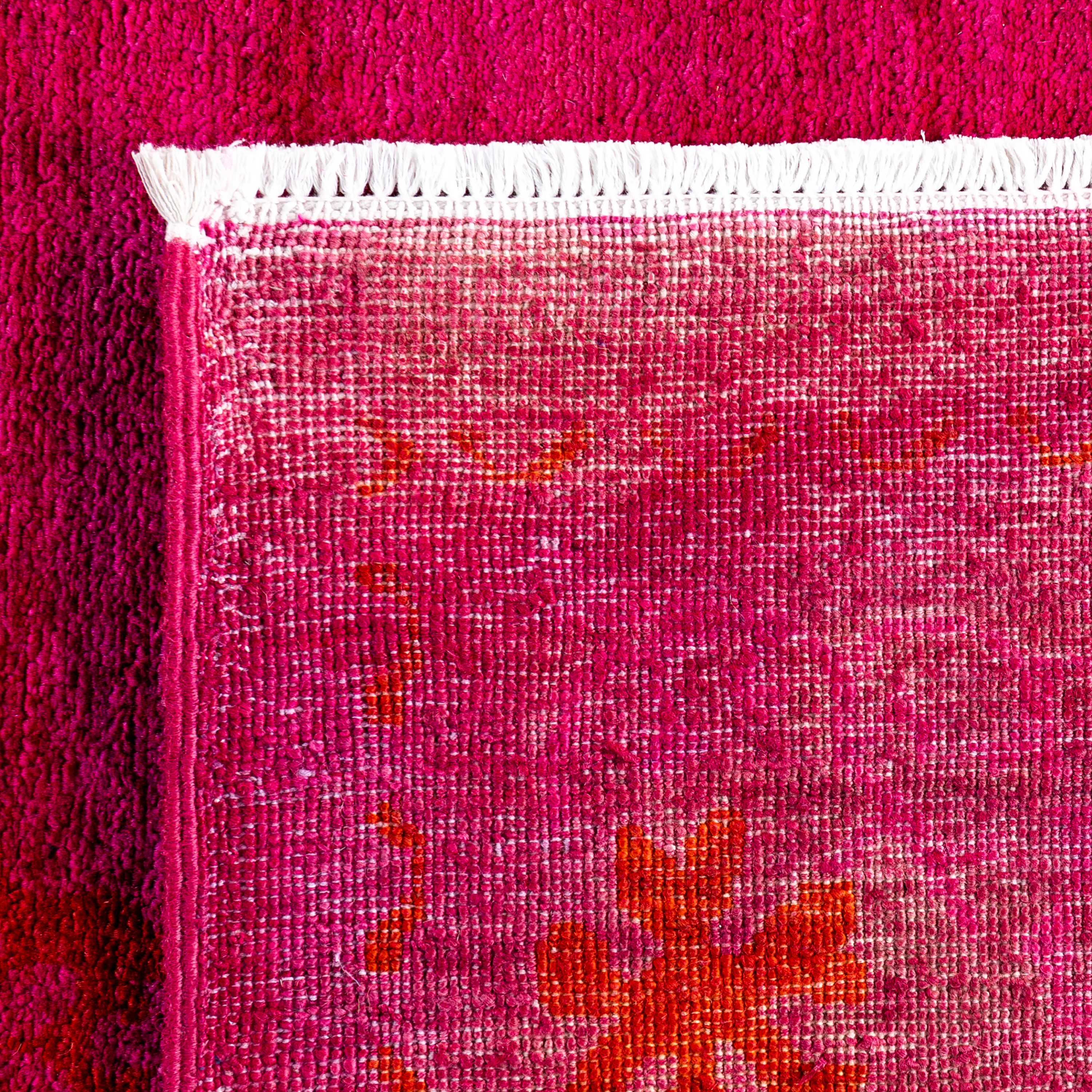 Pink Samsara Wool Rug - 5' x 8'1" - Image 5