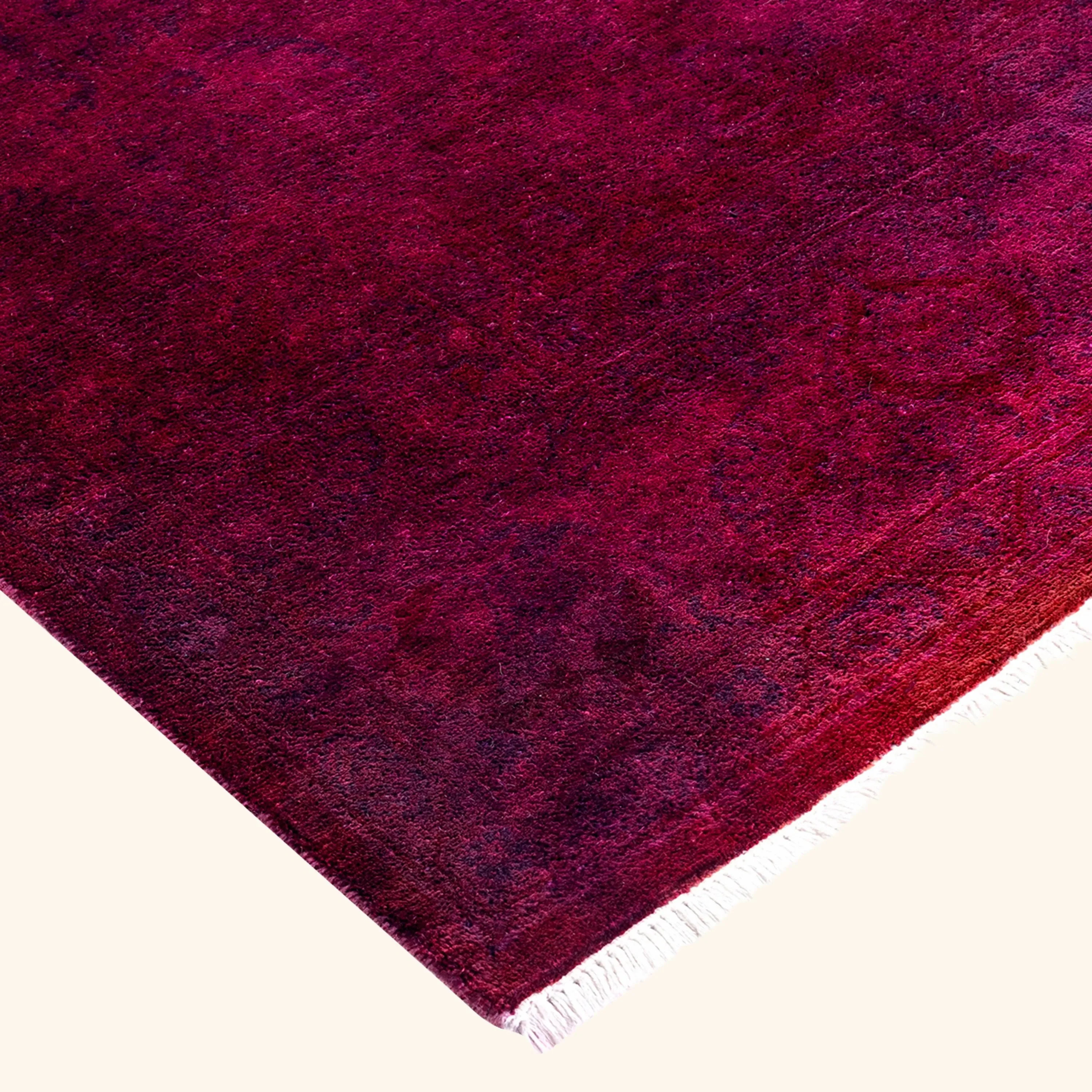 Pink Samsara Wool Rug - 5'3" x 7'7" - Image 7