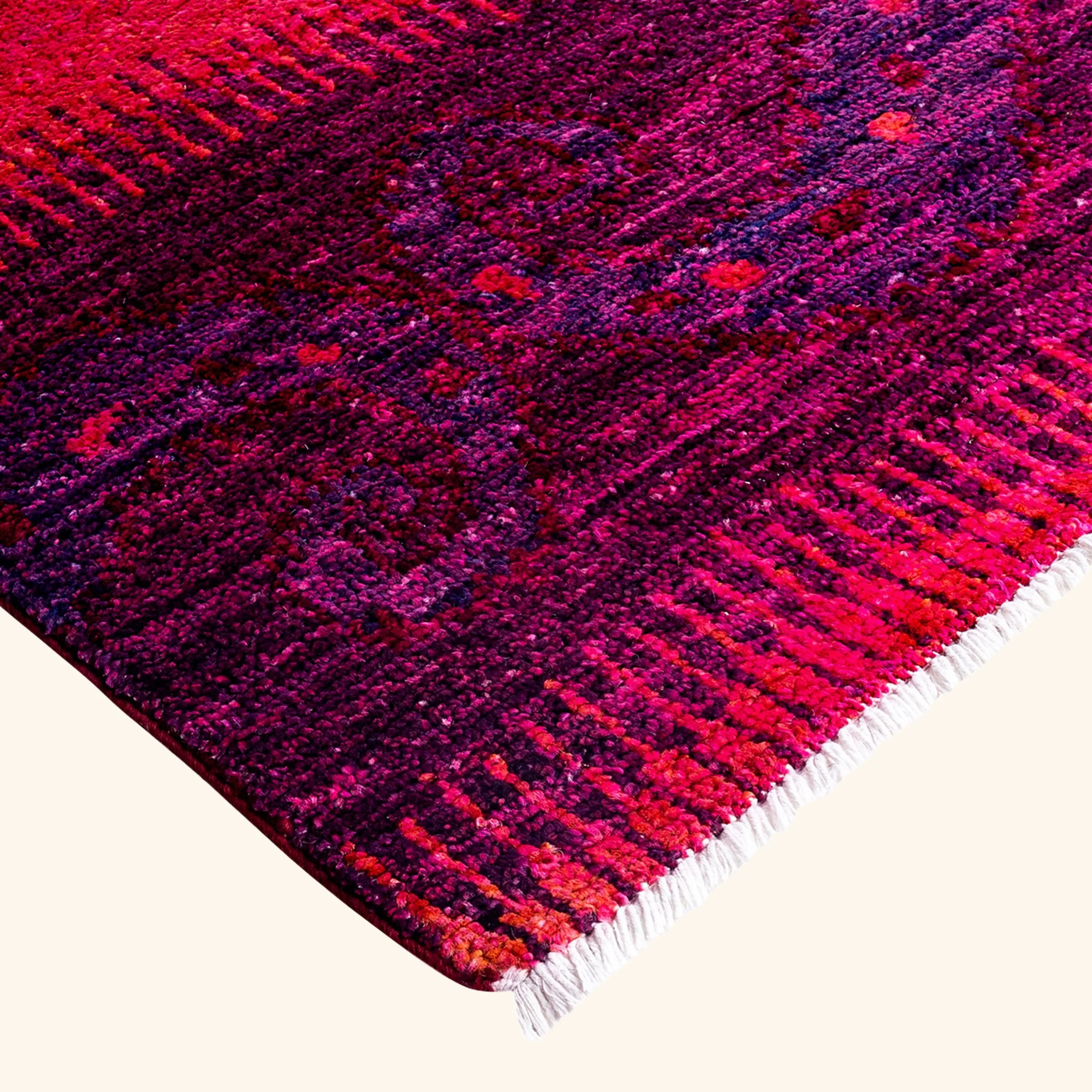 Pink Samsara Wool Rug - 8' x 10'3" - Image 7