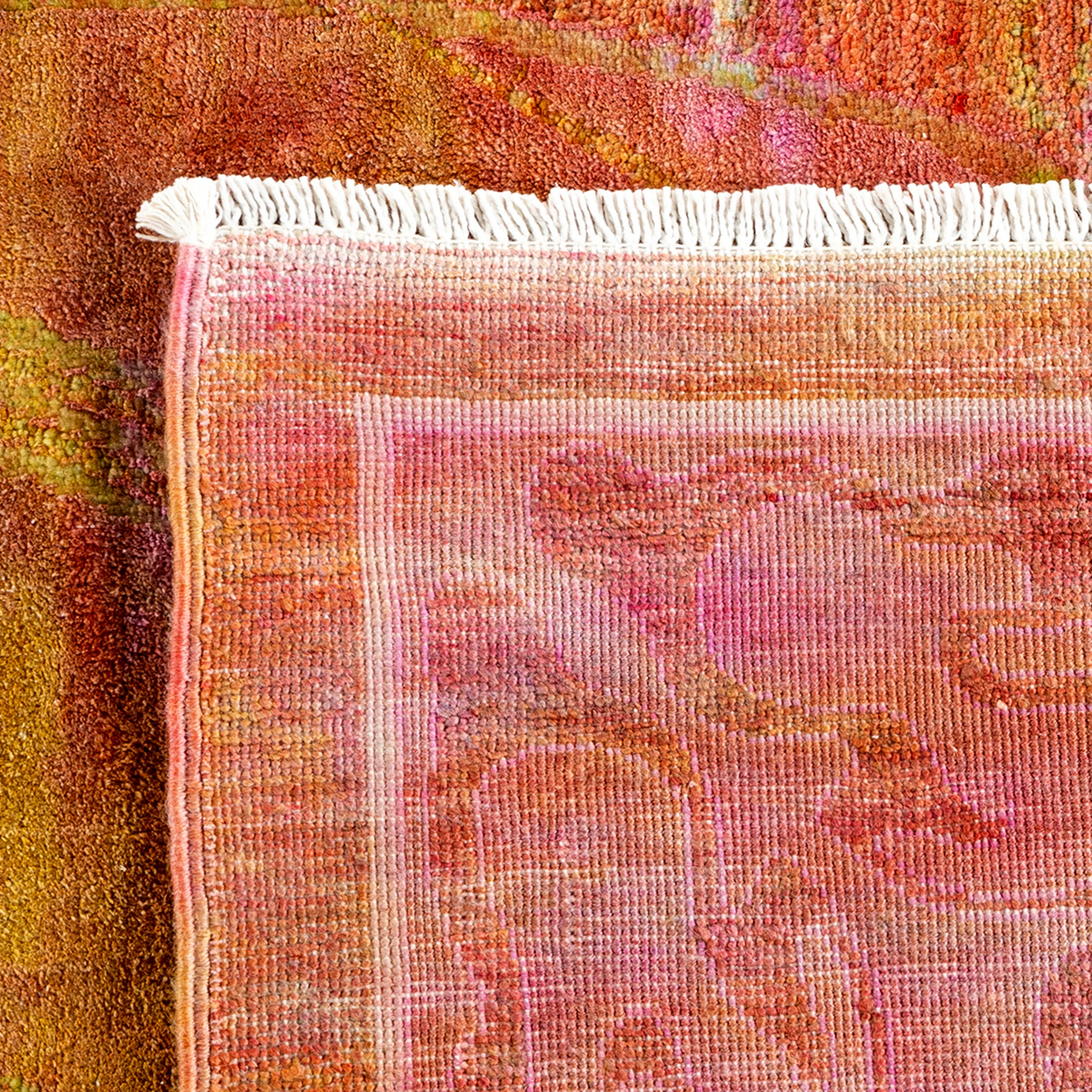 Pink Samsara Wool Rug - 8'1" x 10'1" - Image 6