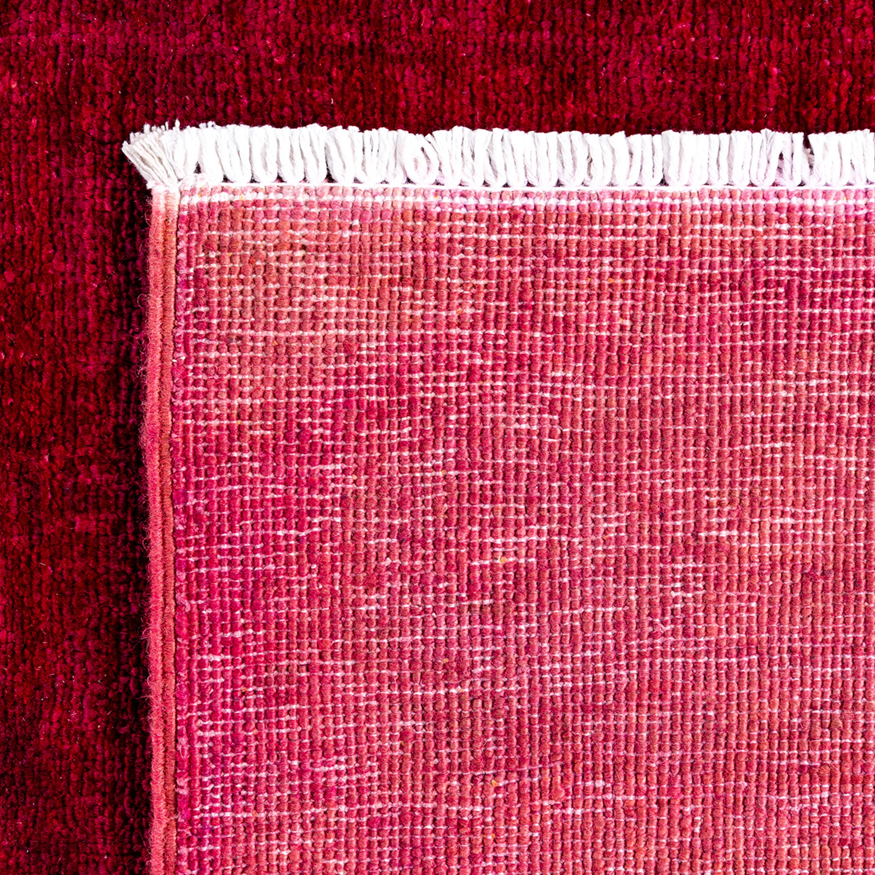Pink Samsara Wool Runner - 2'9" x 16'2" - Image 3