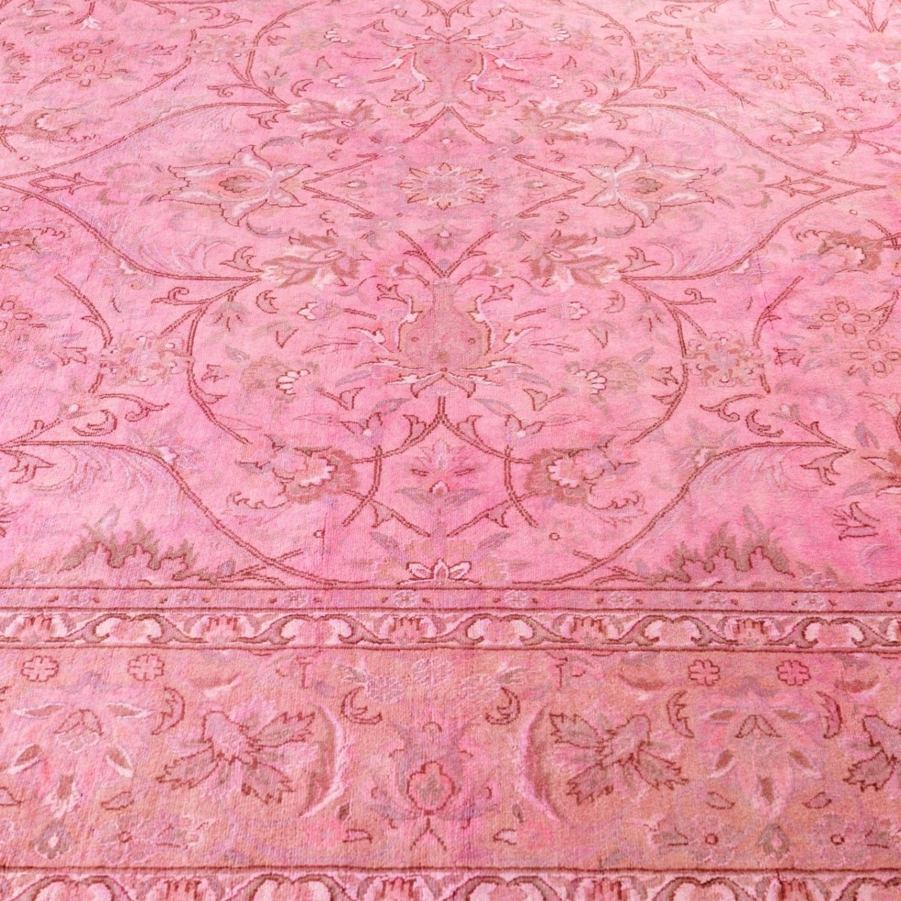 Pink Samsara Wool Rug - 6'8" x 9'7" - Image 13