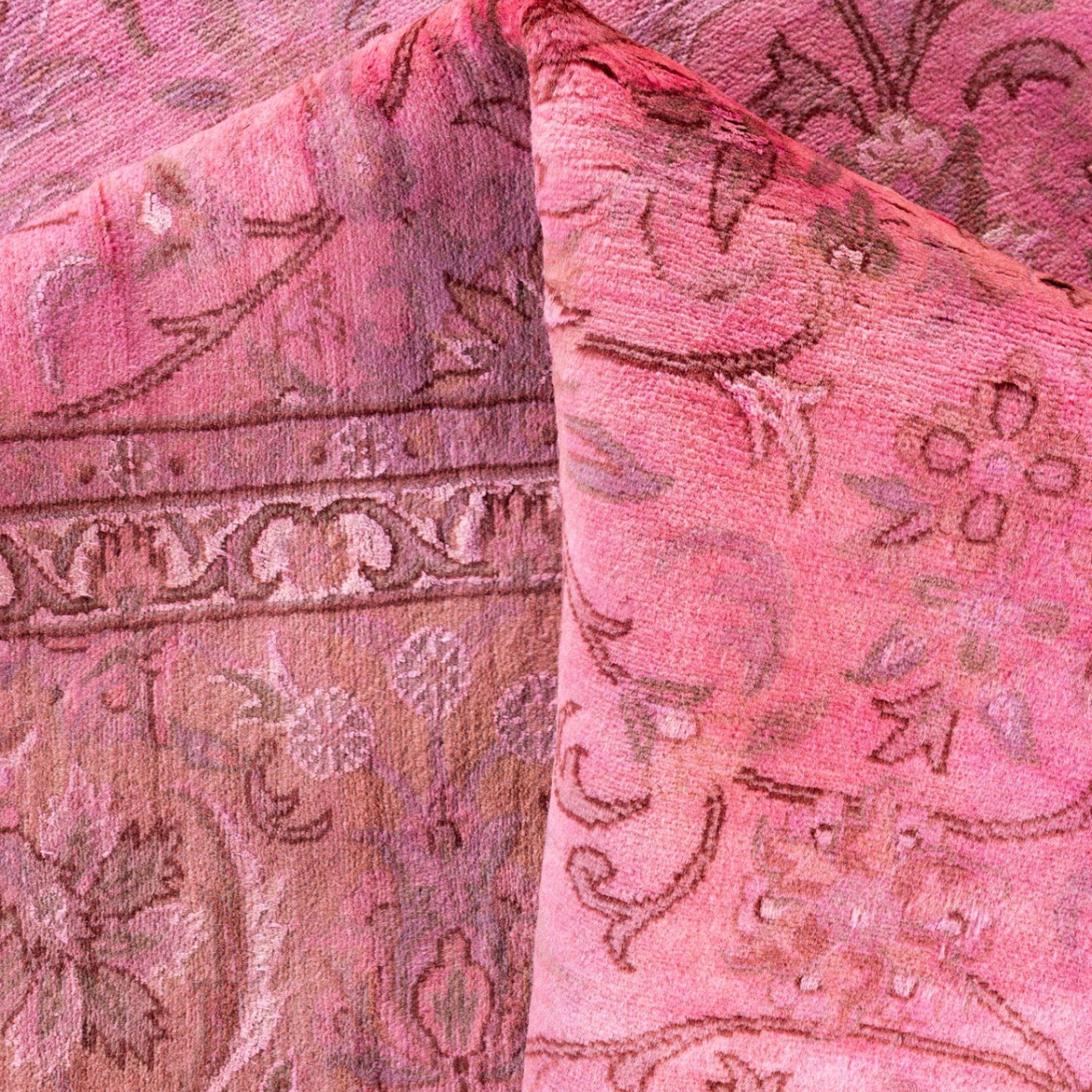 Pink Samsara Wool Rug - 6'8" x 9'7" - Image 18