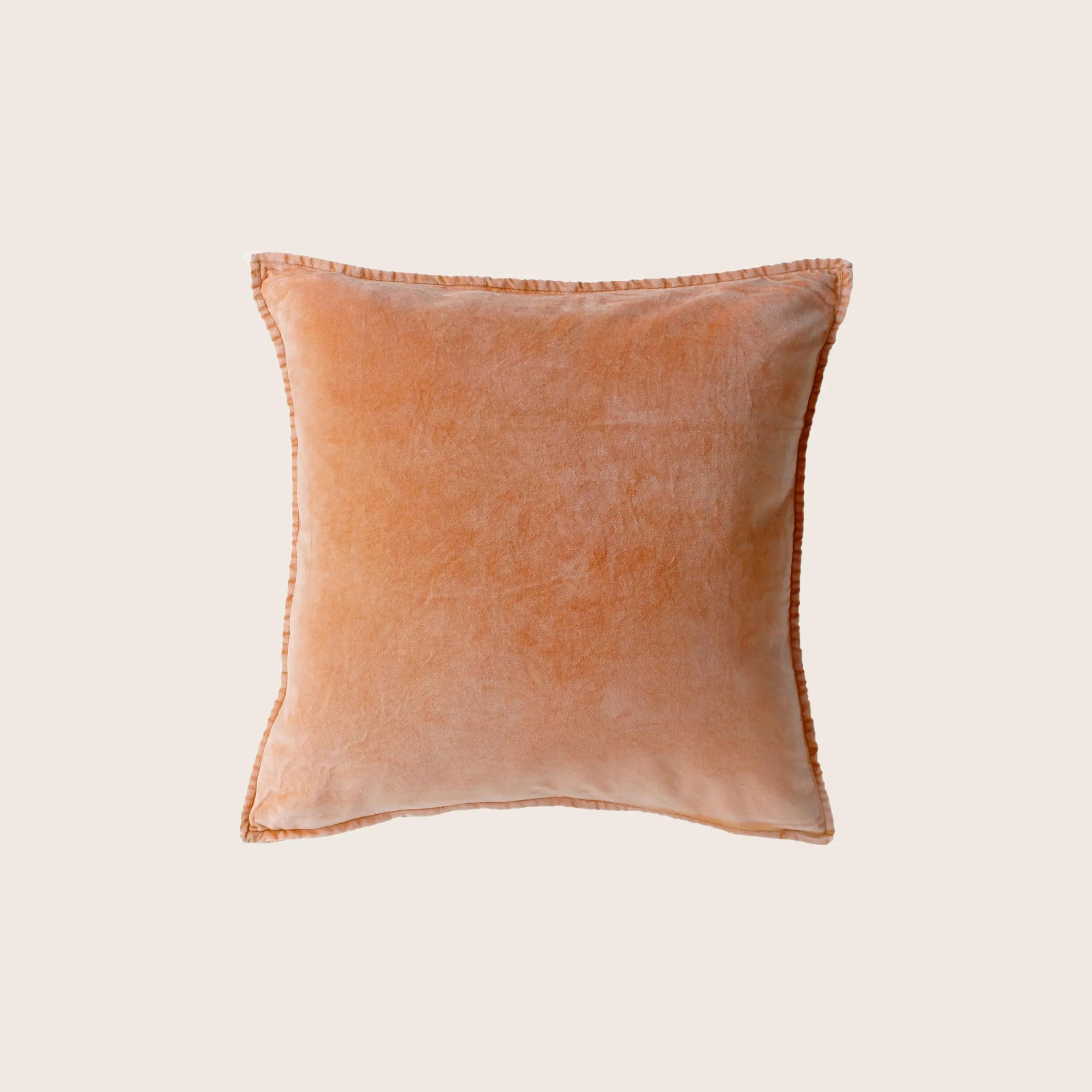 Pip Washed Velvet Ginger Pillow
