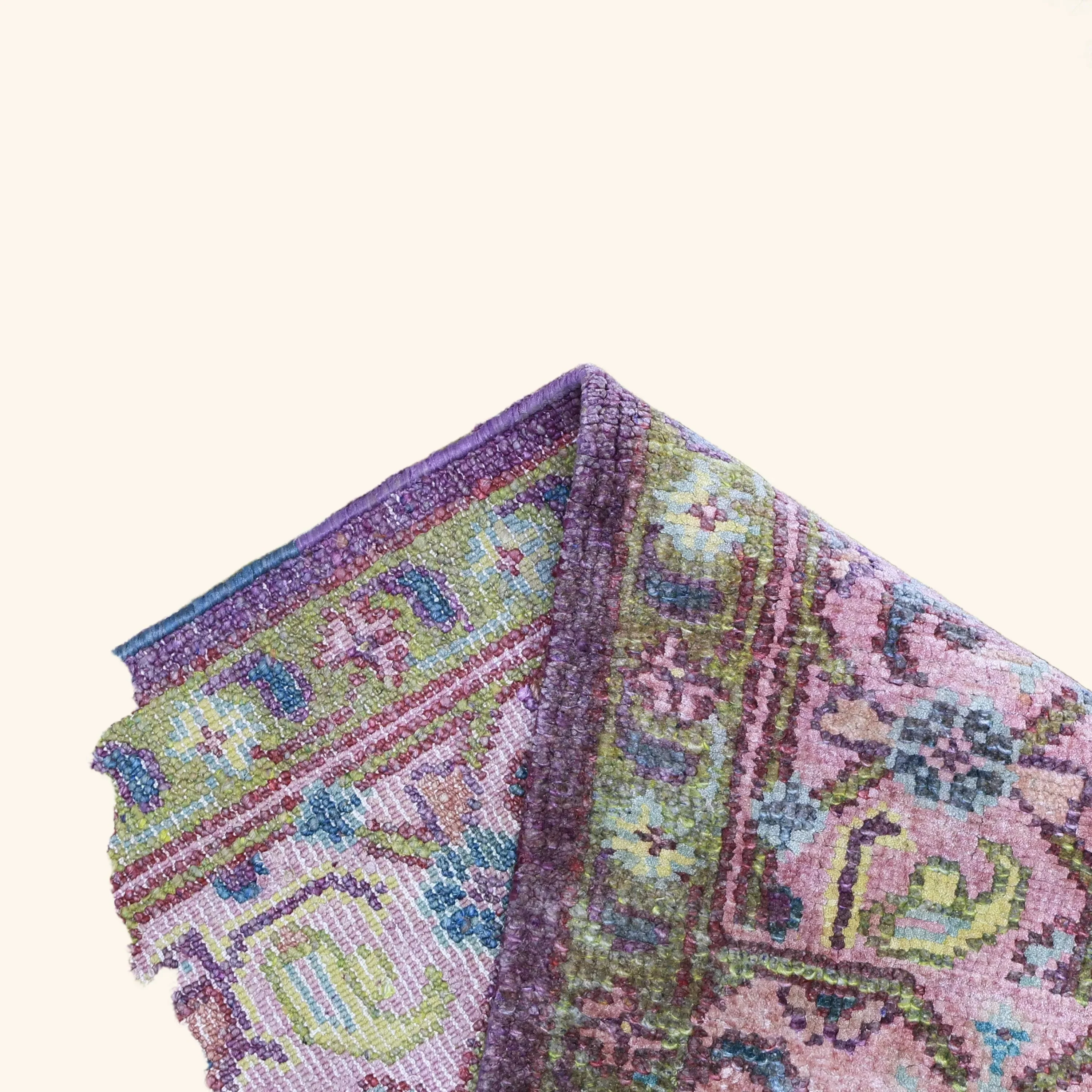 Purple Alchemy Transitional Silk Rug - 8' x 9'8" - Image 7
