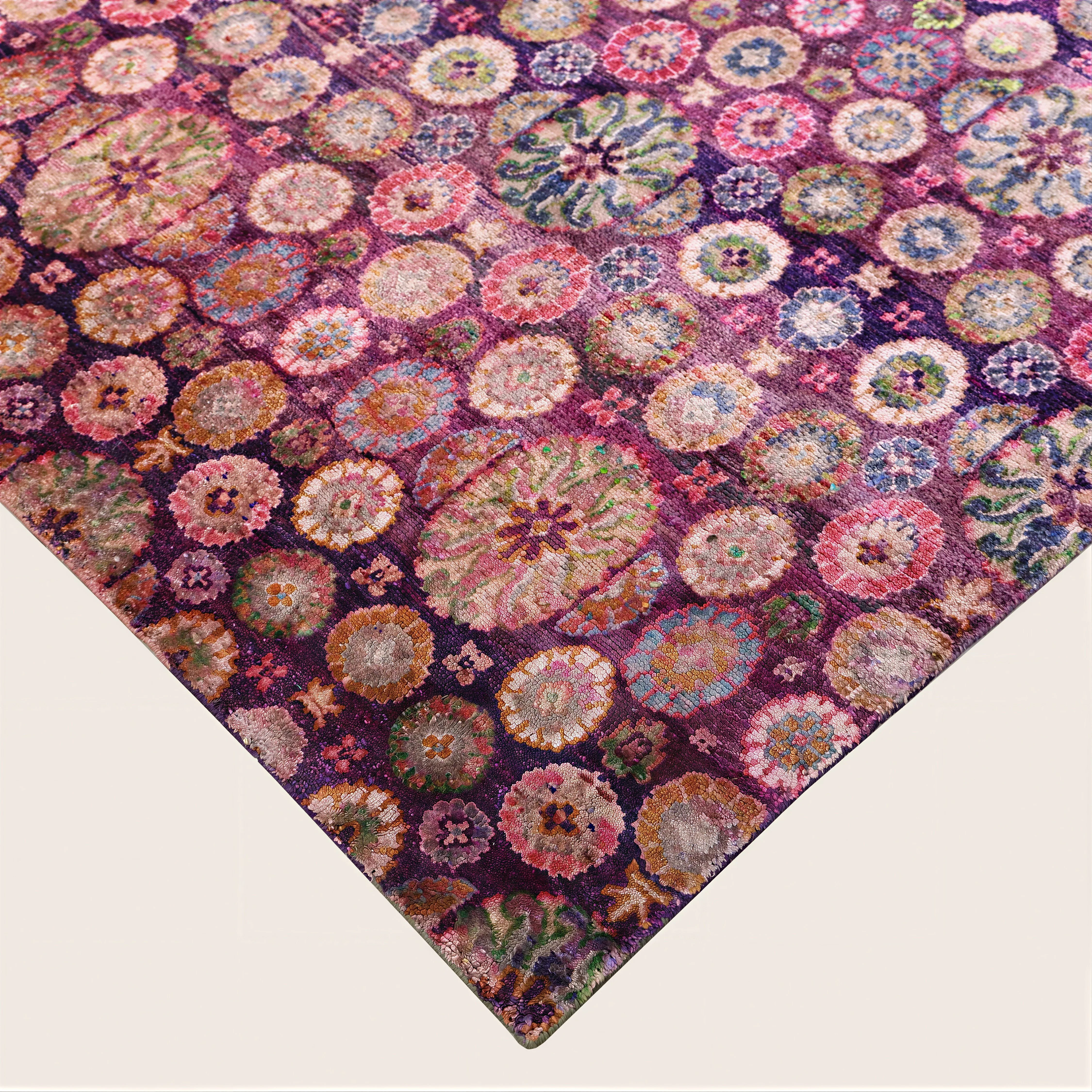 Purple Alchemy Transitional Silk Rug - 17'11" x 32'10" - Image 2