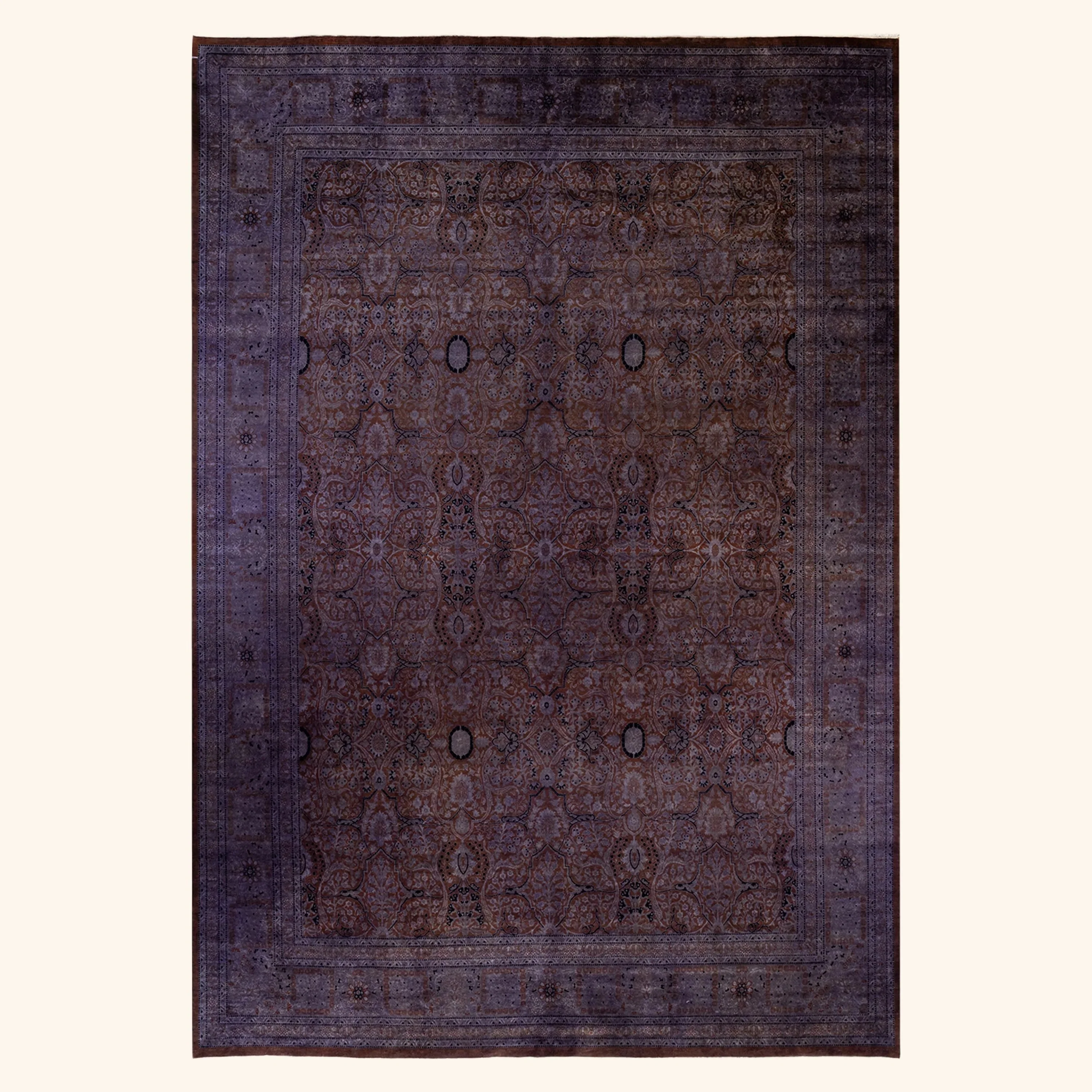 Purple Samsara Wool Rug - 10'2" x 14'4"
