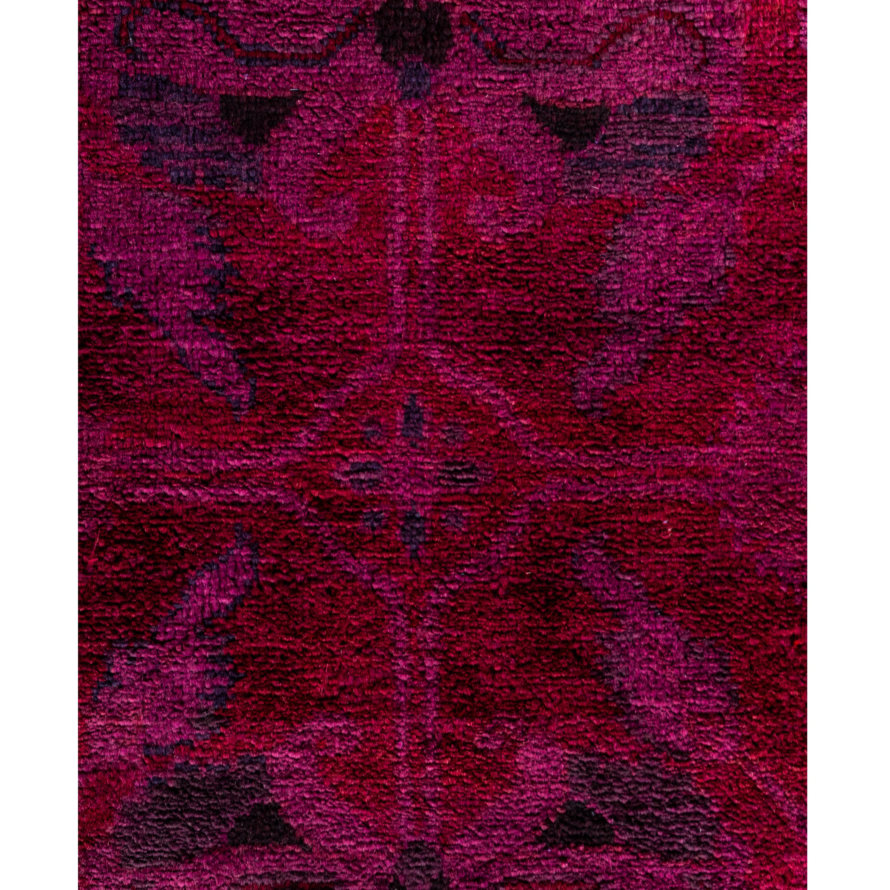 Purple Samsara Wool Rug - 6' x 9'1" - Image 3