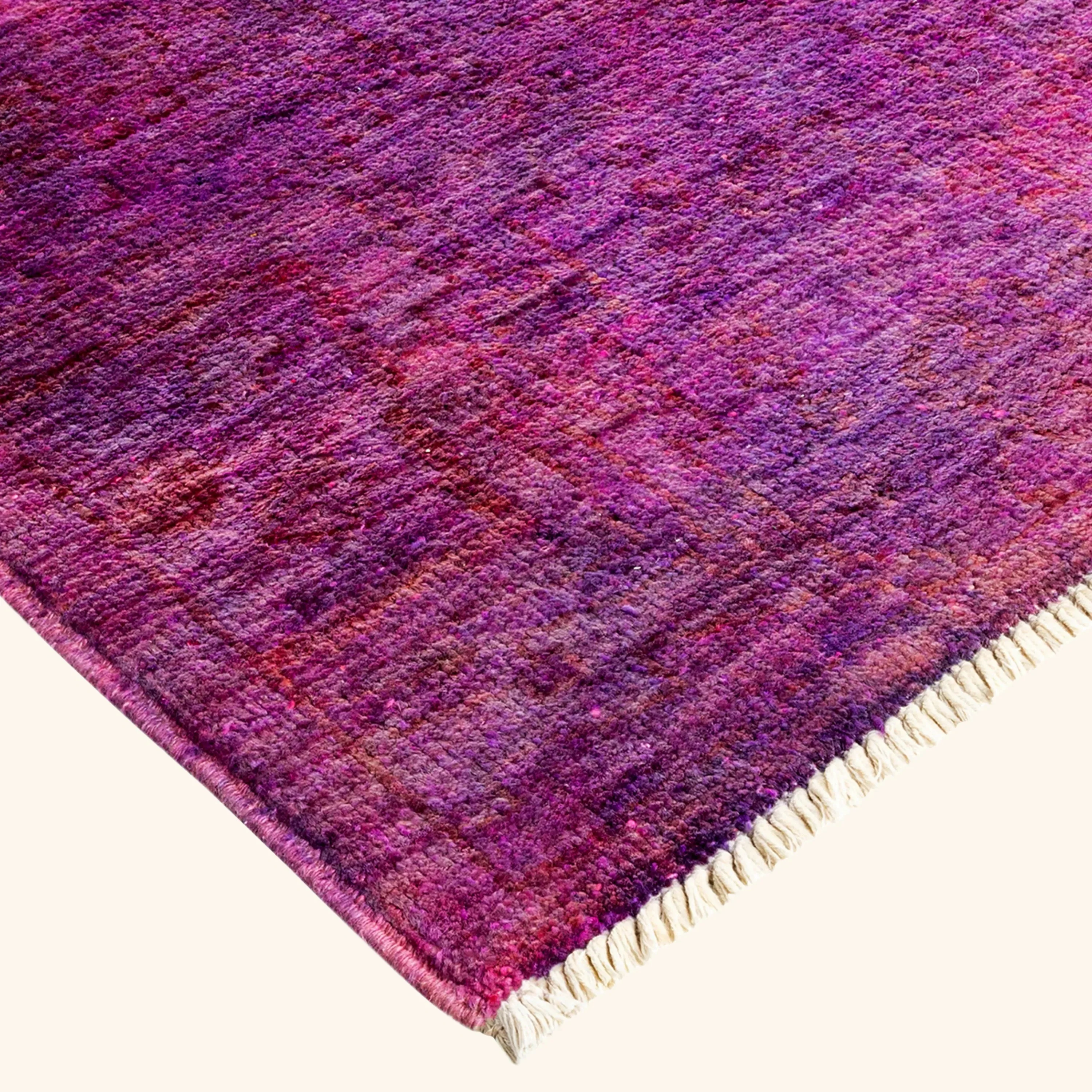 Purple Samsara Wool Rug - 8'1" x 9'10" - Image 2
