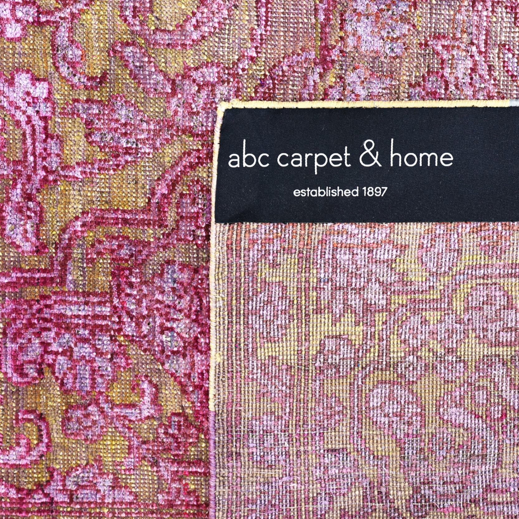 Purple Alchemy Wool Silk Blend Rug - 9'9" x 14' - Image 6