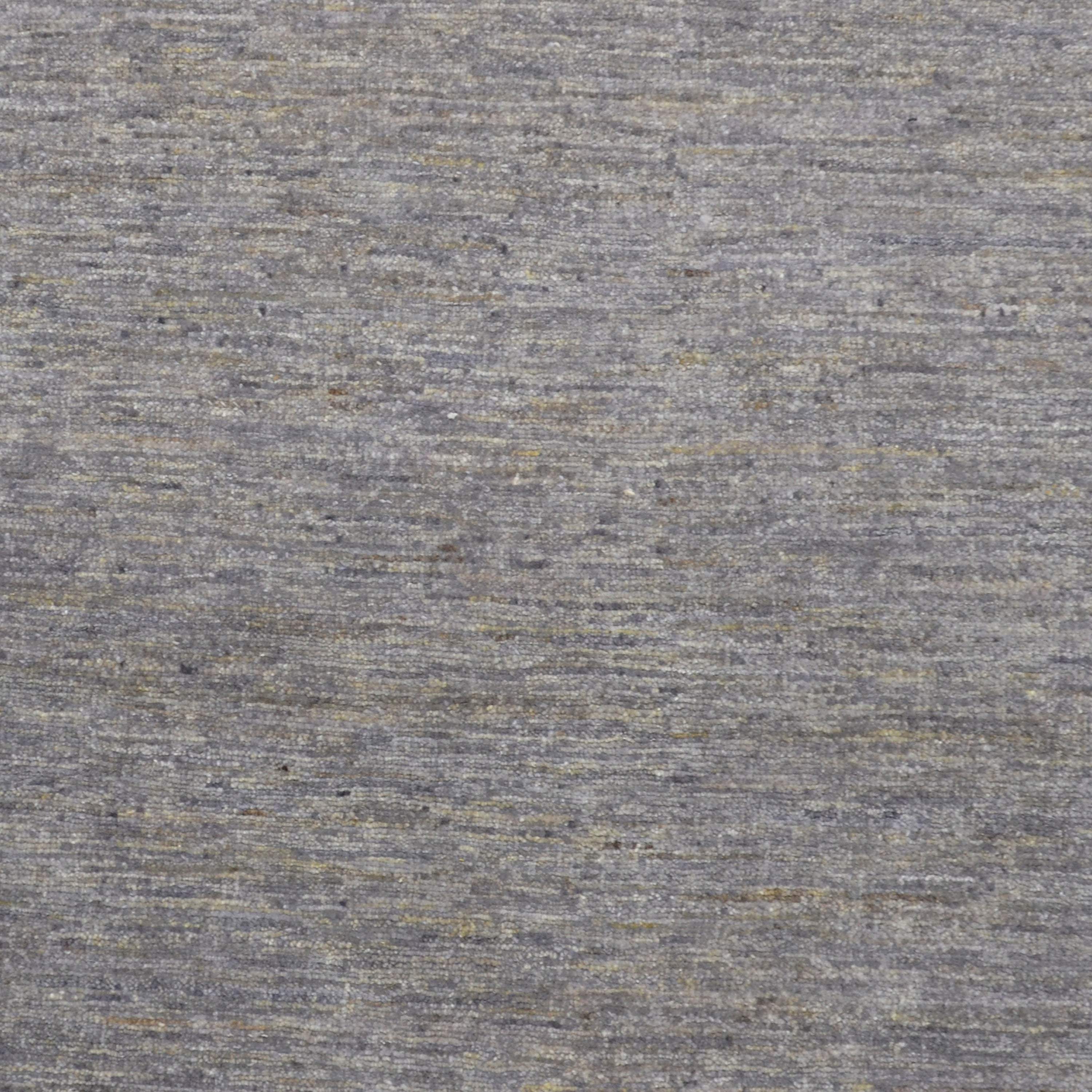Distressed Solid Wool Area Rug - 9' x 12' - Image 10