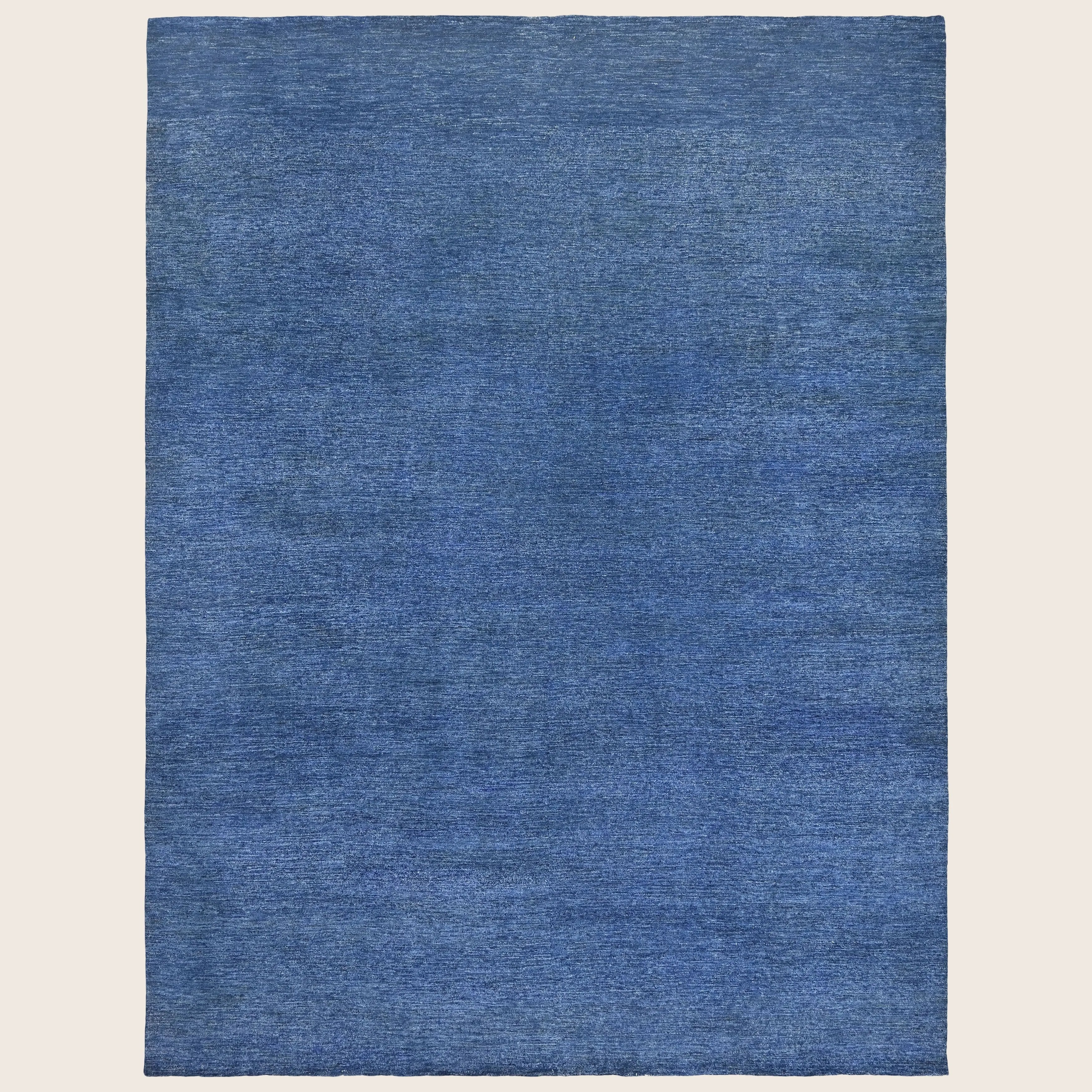 Distressed Solid Wool Area Rug - 9' x 12' - Image 16