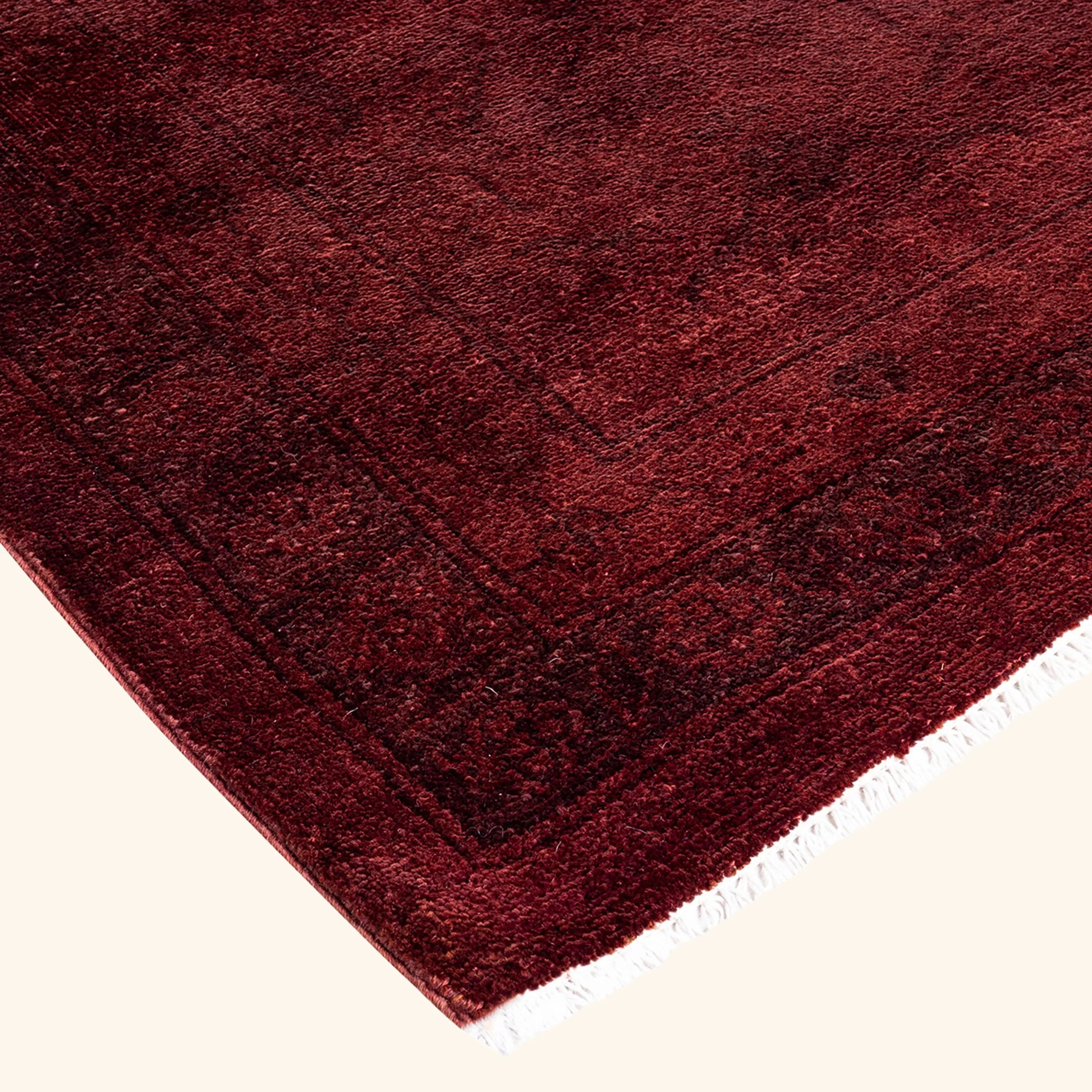 Red Samsara Wool Rug - 10'1" x 14'1" - Image 7