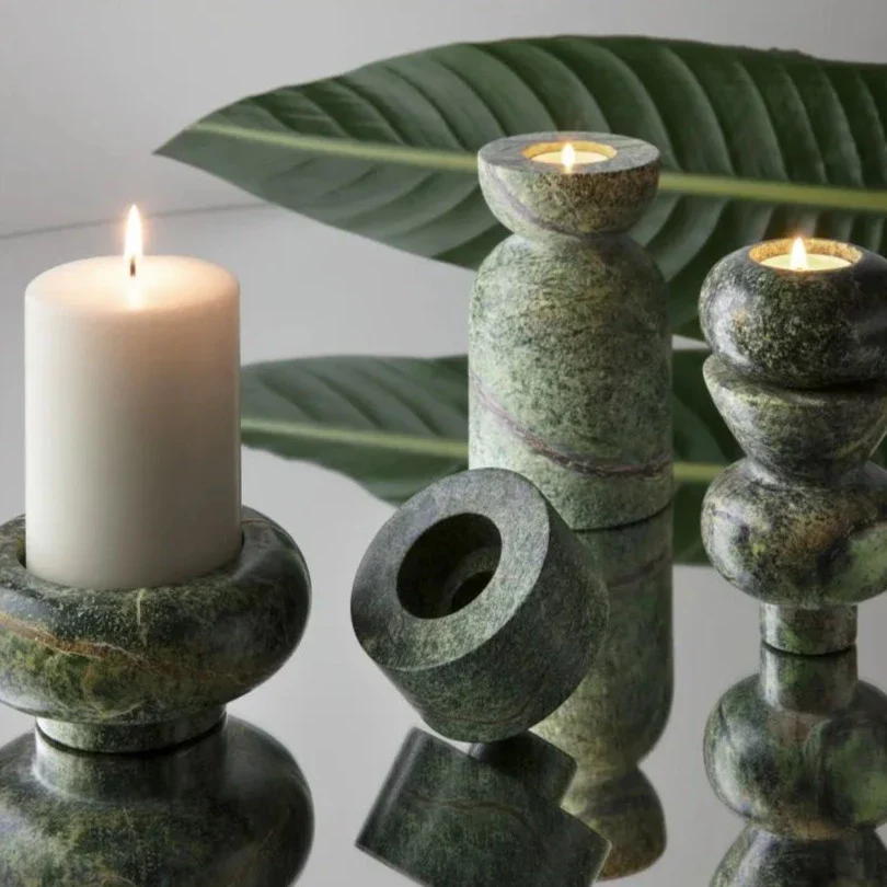 Rock Candle Holder Large - Image 2