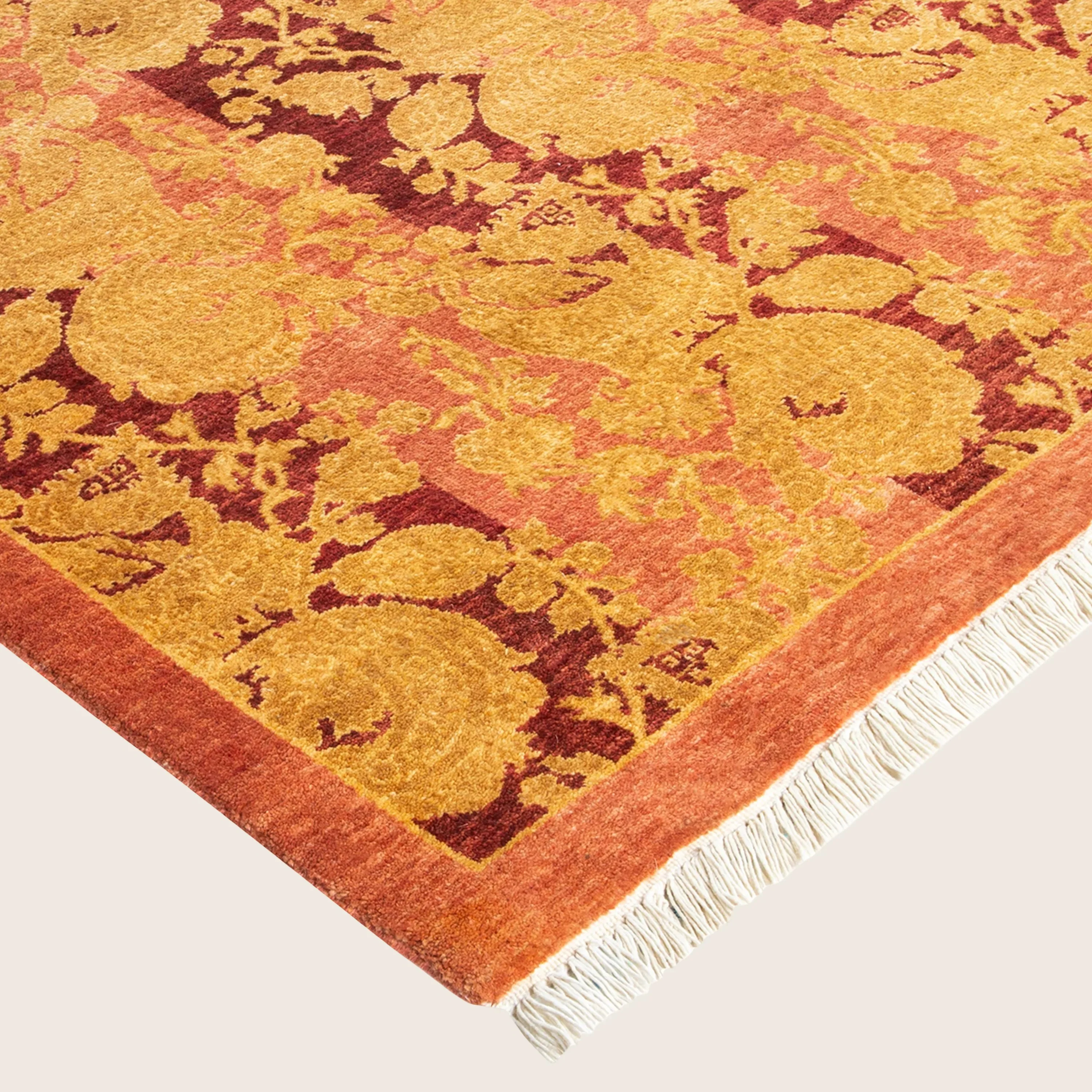 Rose Traditional Mogul Wool Rug - 10'2" x 13'9" - Image 2