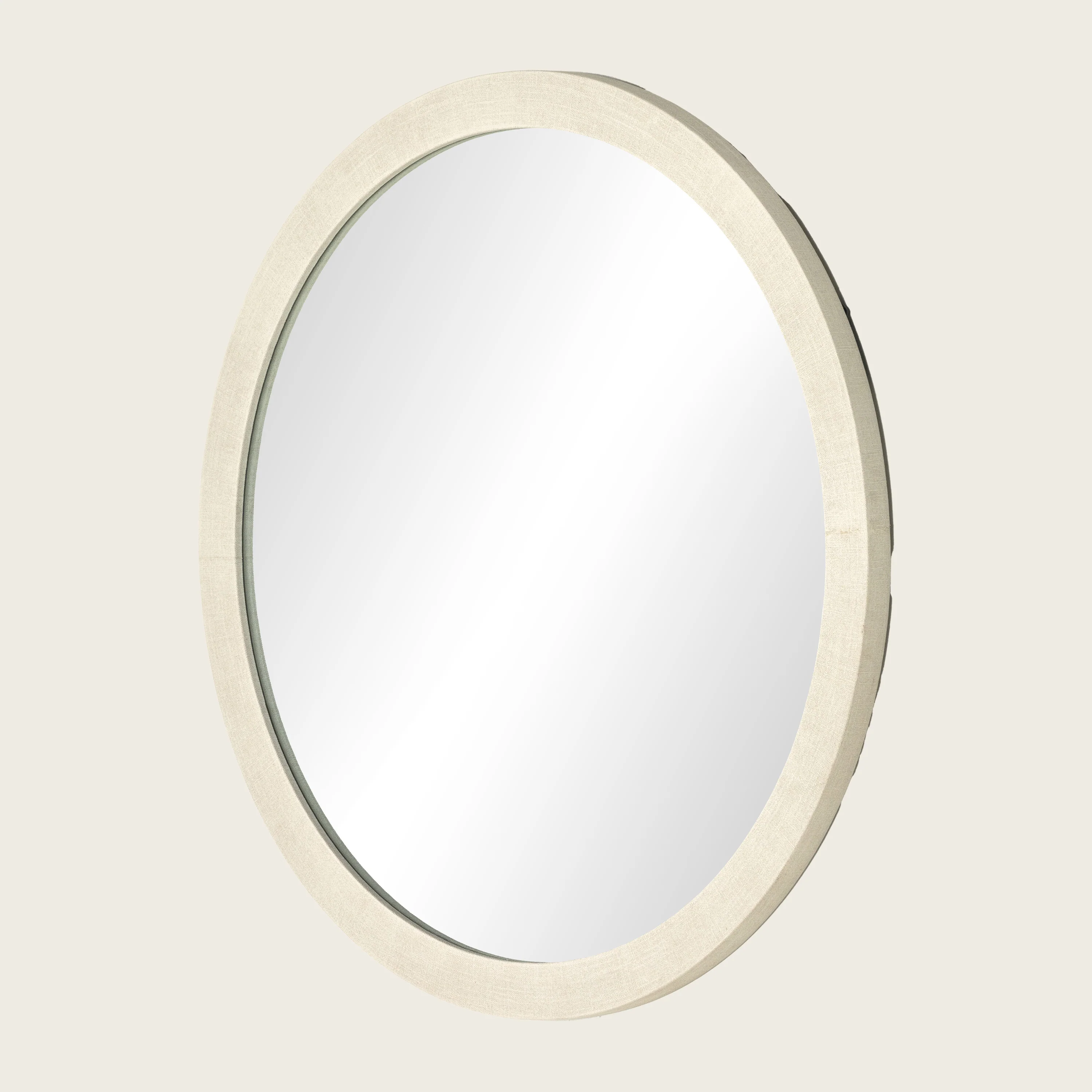 Round Brass Mirror